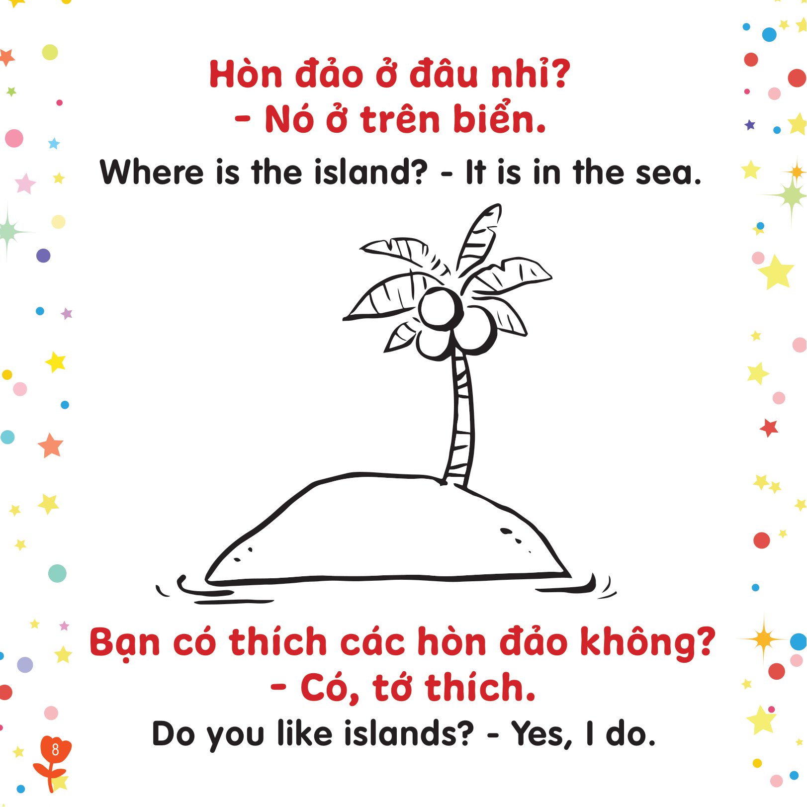 tô màu sáng tạo - bé học tiếng anh - đây là gì?