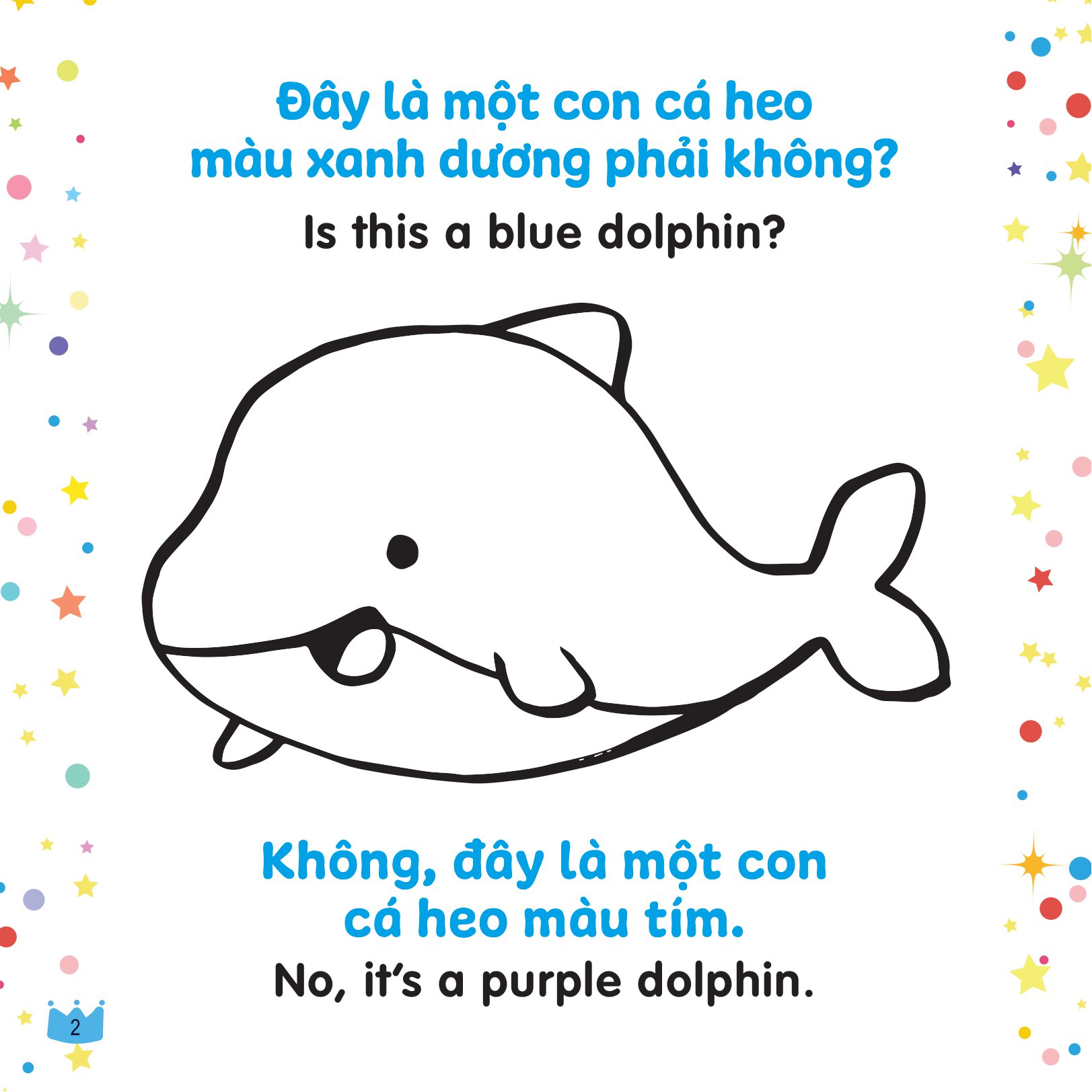 tô màu sáng tạo - bé học tiếng anh - màu gì vậy nhỉ?