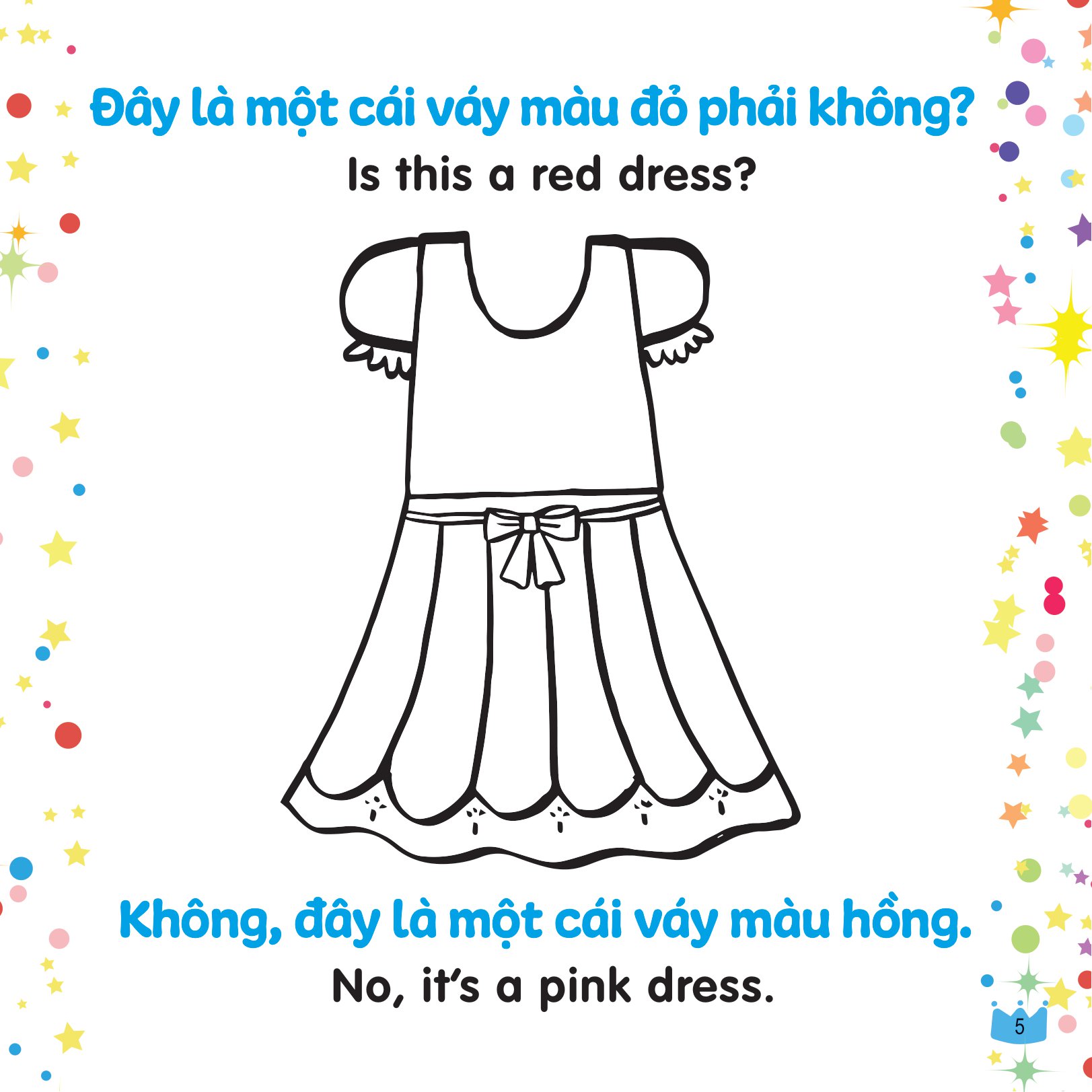 tô màu sáng tạo - bé học tiếng anh - màu gì vậy nhỉ?