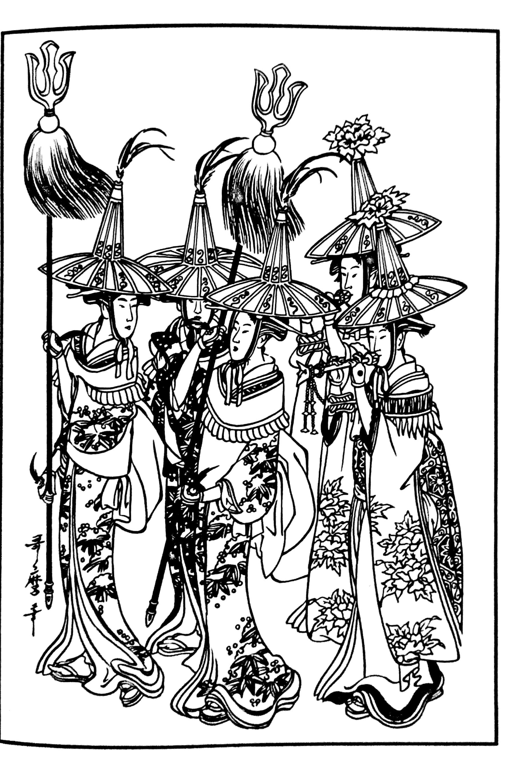 tô màu sáng tạo - phong cách nhật