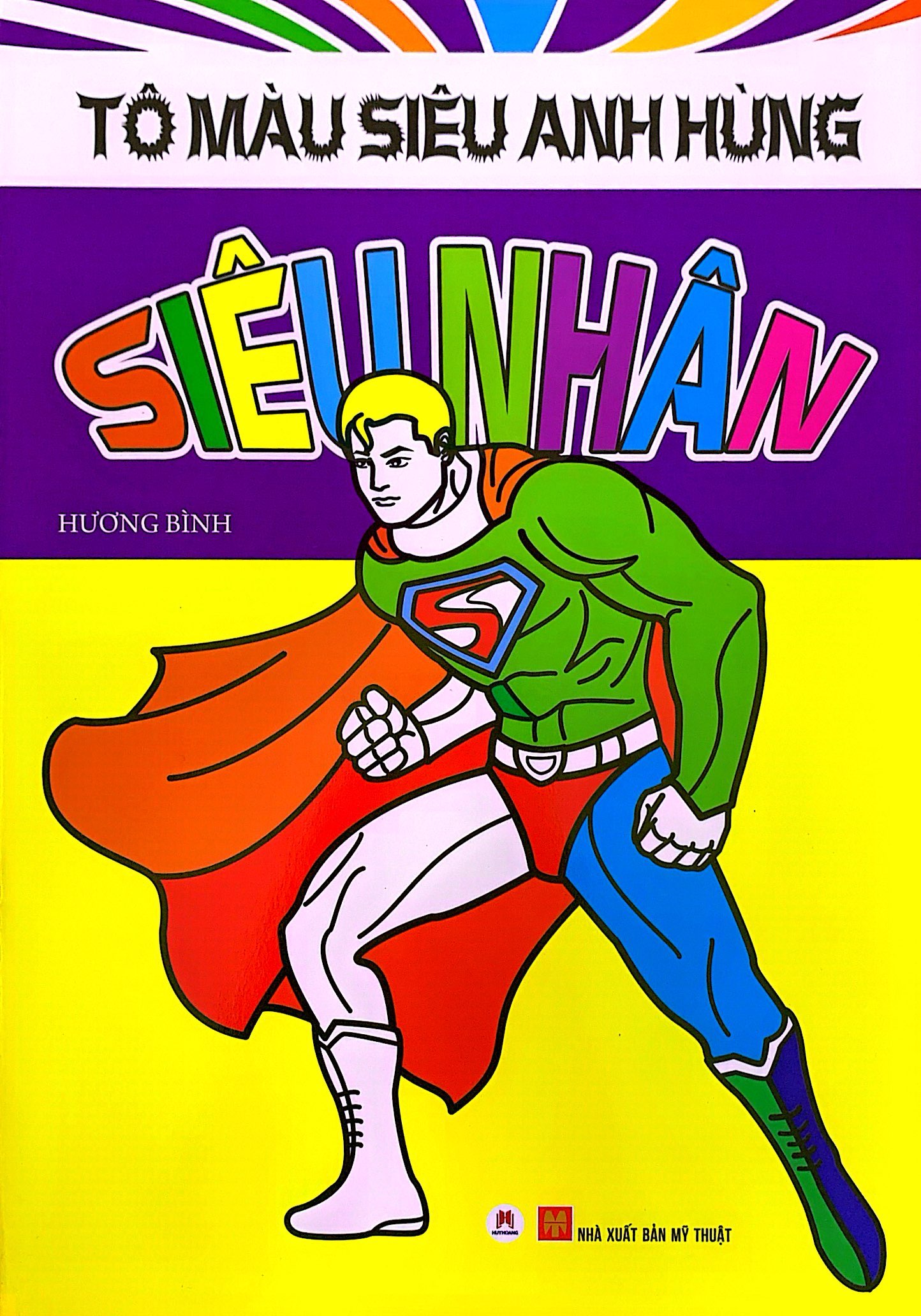 tô màu siêu anh hùng: siêu nhân