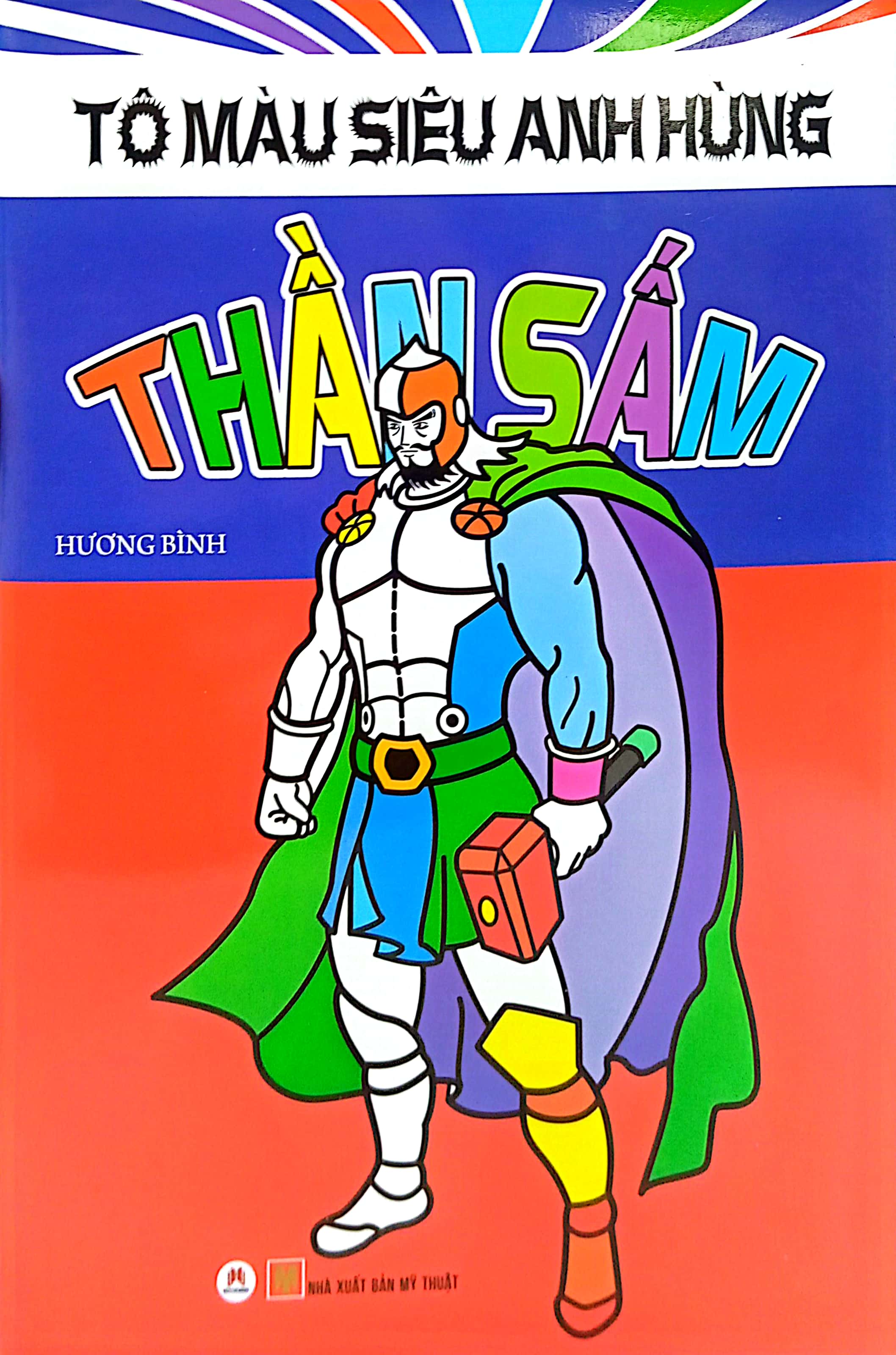 tô màu siêu anh hùng: thần sấm