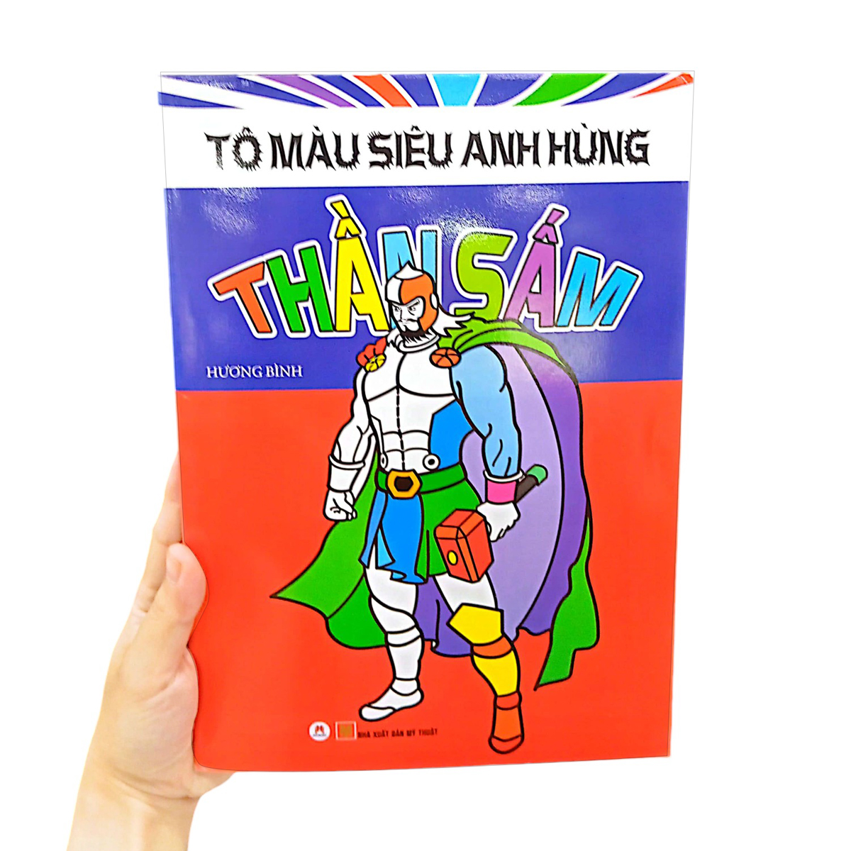 tô màu siêu anh hùng: thần sấm