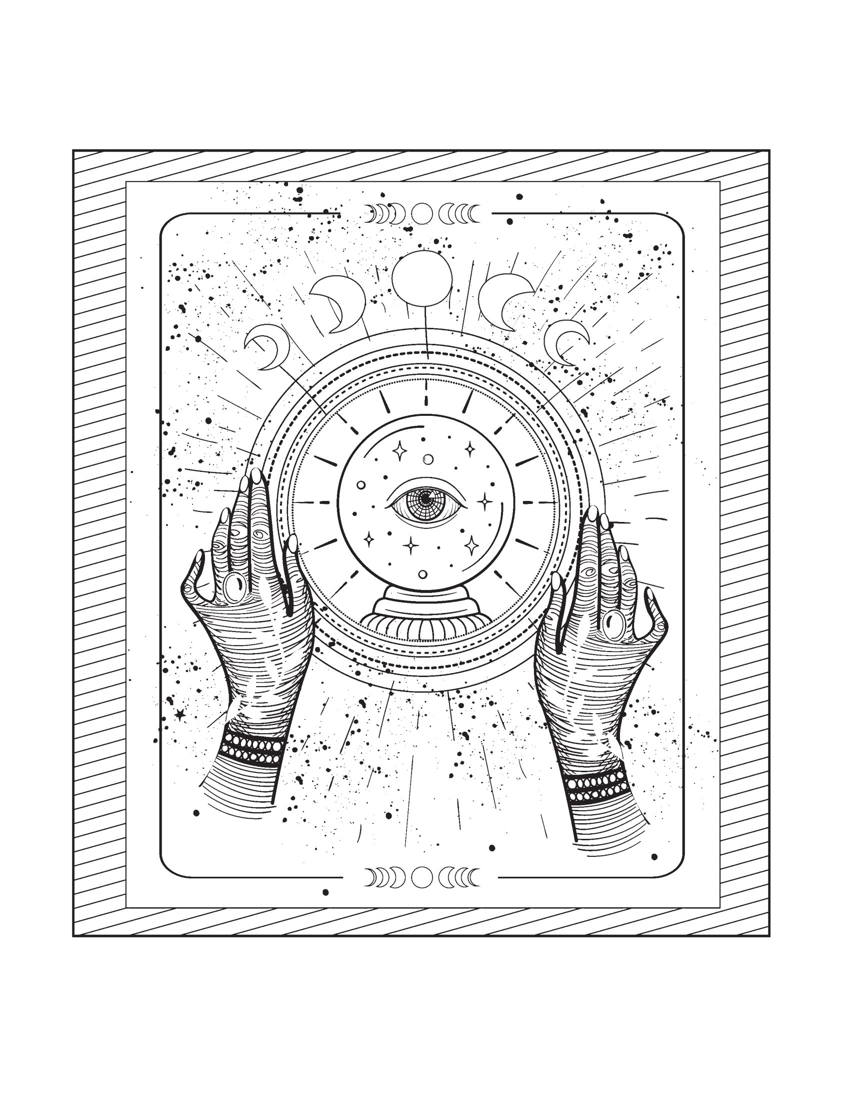 tô màu tarot - tô màu theo cách của bạn để khai mở trực giác diệu kỳ