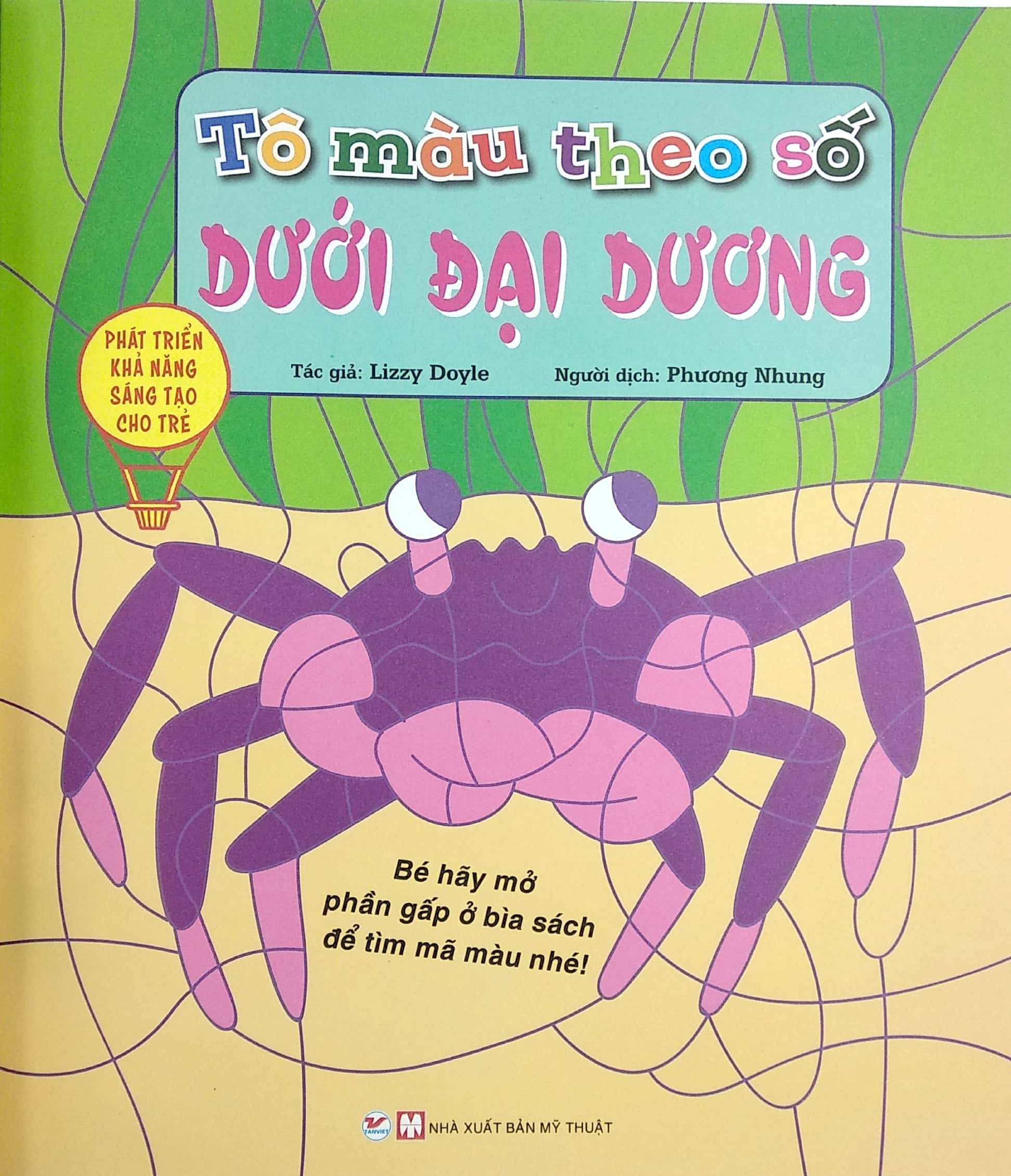 tô màu theo số - dưới đại dương - phát triển khả năng sáng tạo cho trẻ