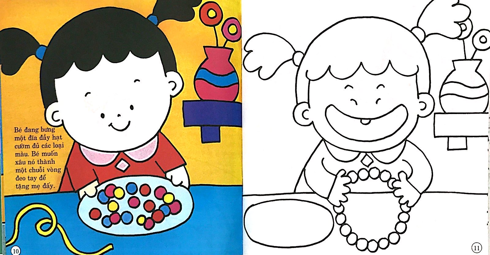 tô màu thông minh - chúng mình cùng tô - quyển hoa