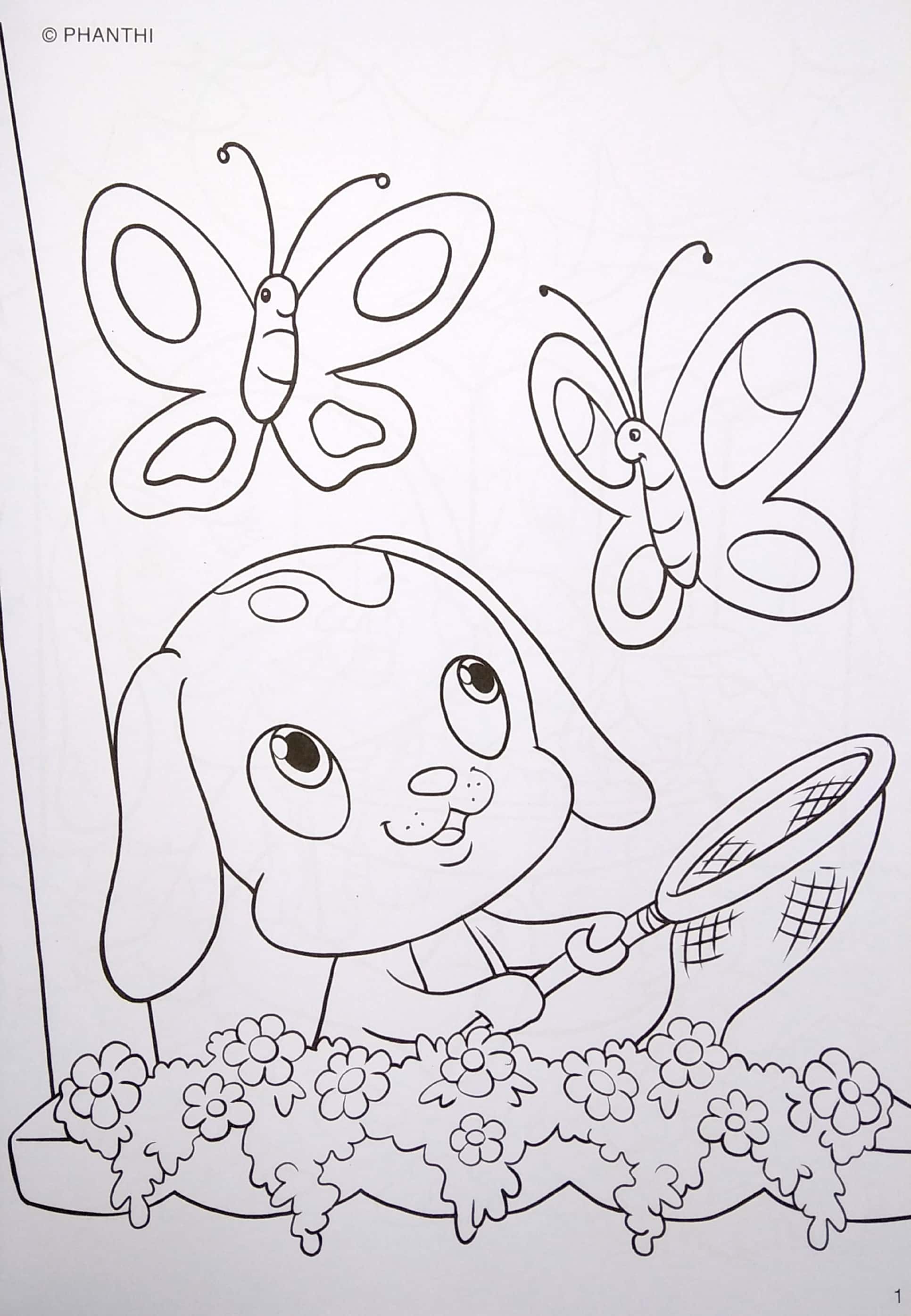 tô màu thú cưng - chó