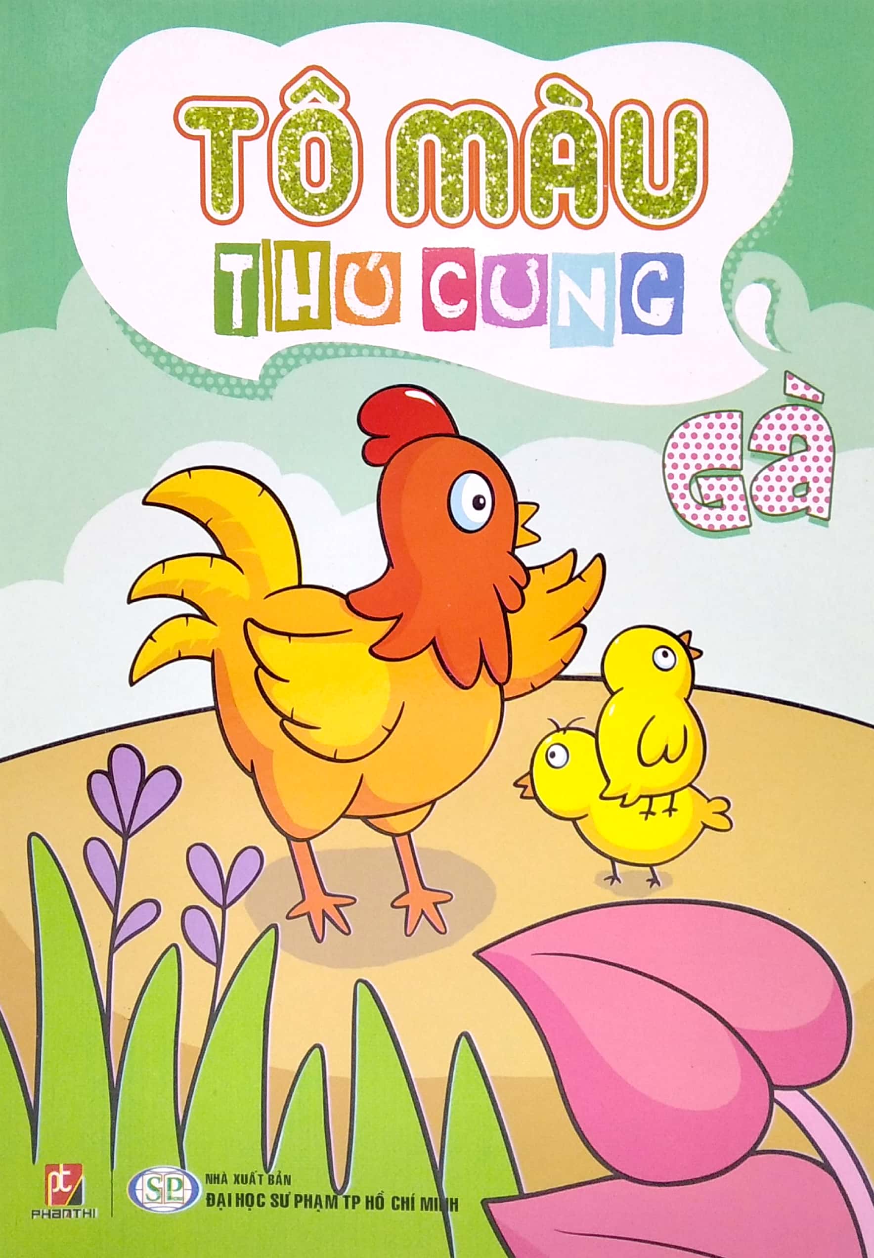 tô màu thú cưng - gà