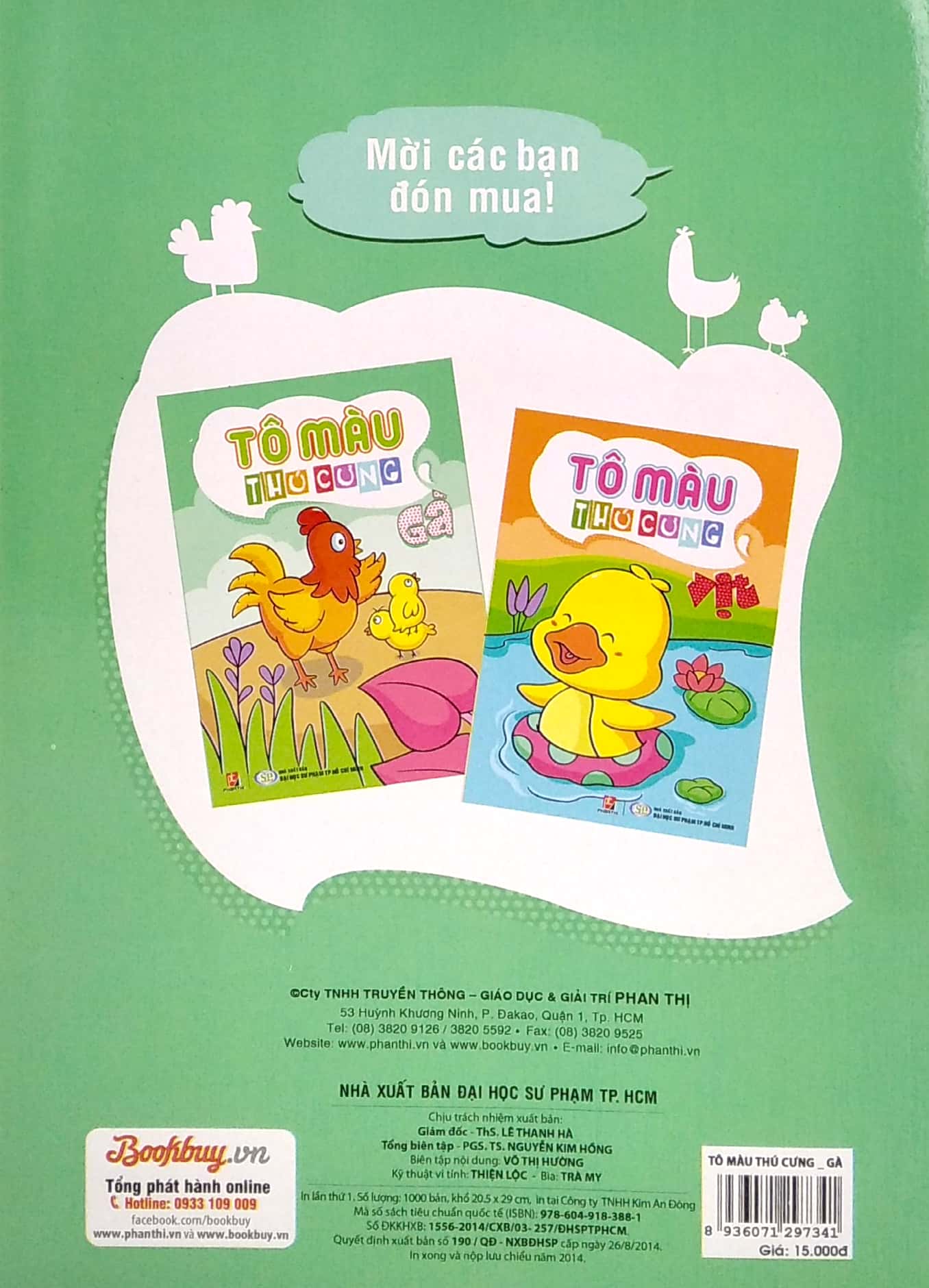 tô màu thú cưng - gà