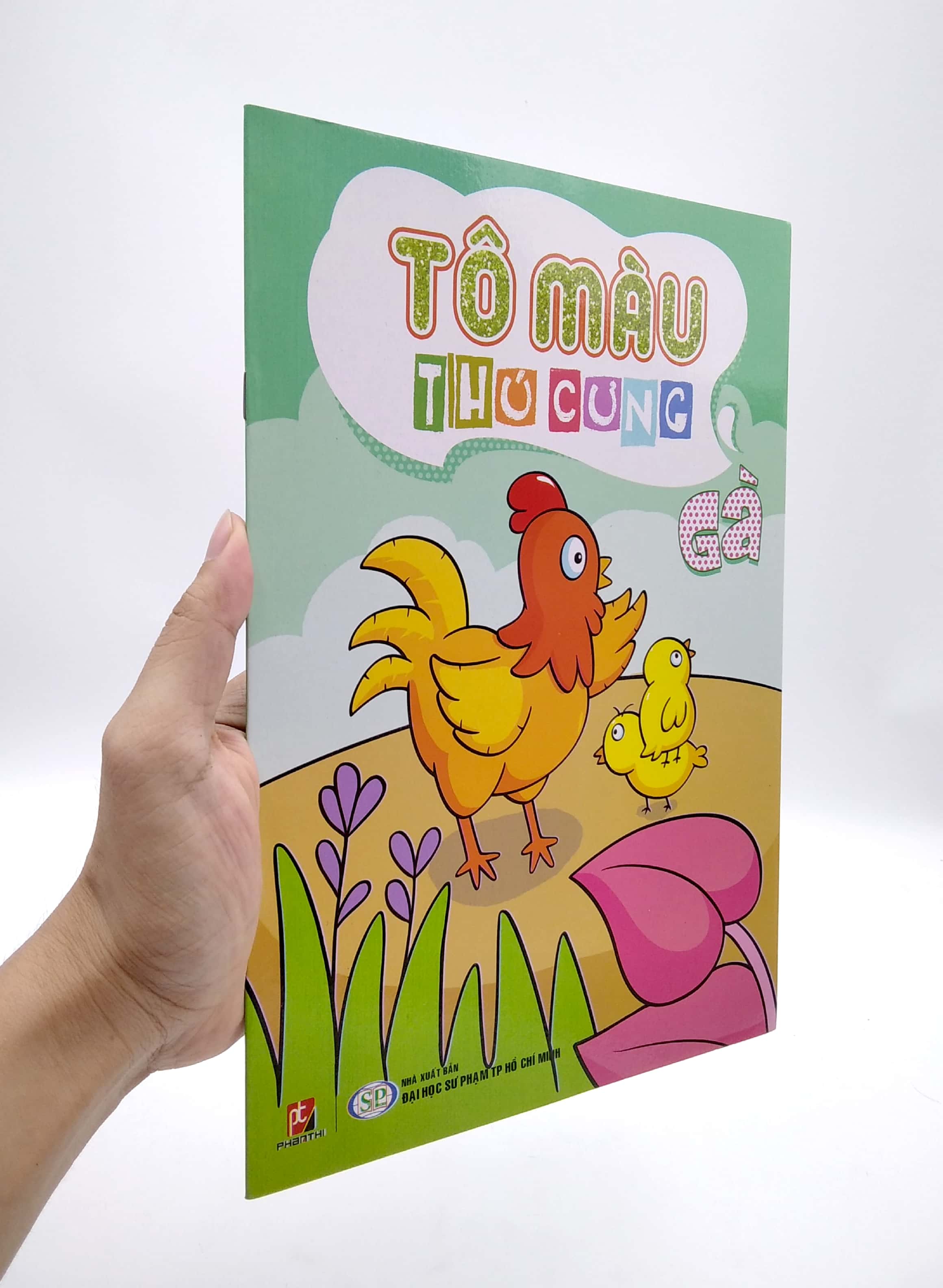 tô màu thú cưng - gà