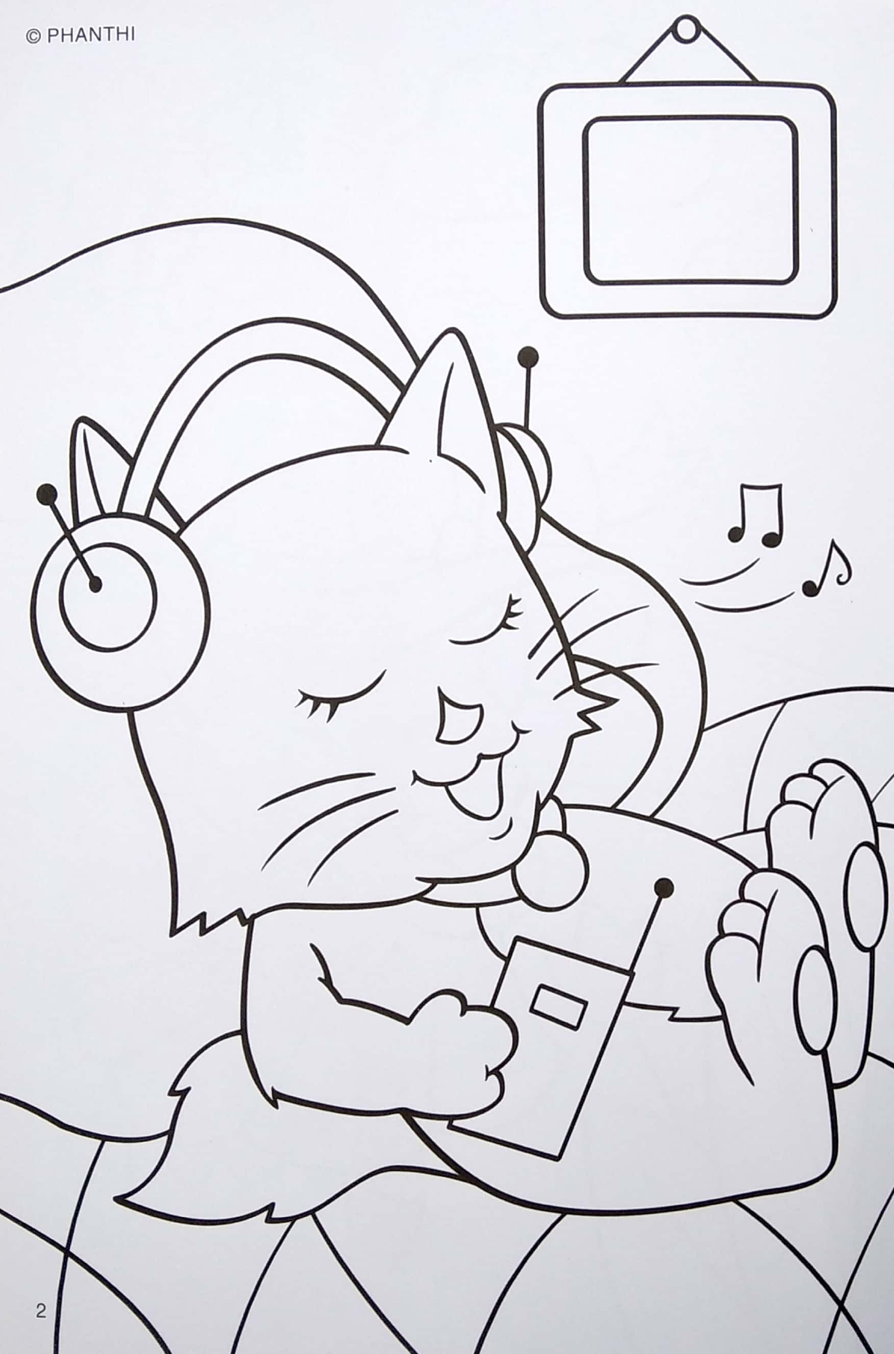 tô màu thú cưng: mèo