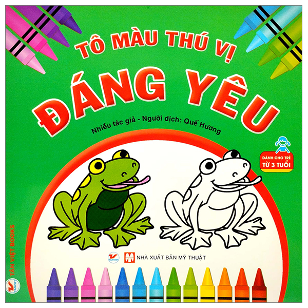 tô màu thú vị - đáng yêu (dành cho trẻ từ 3 tuổi)