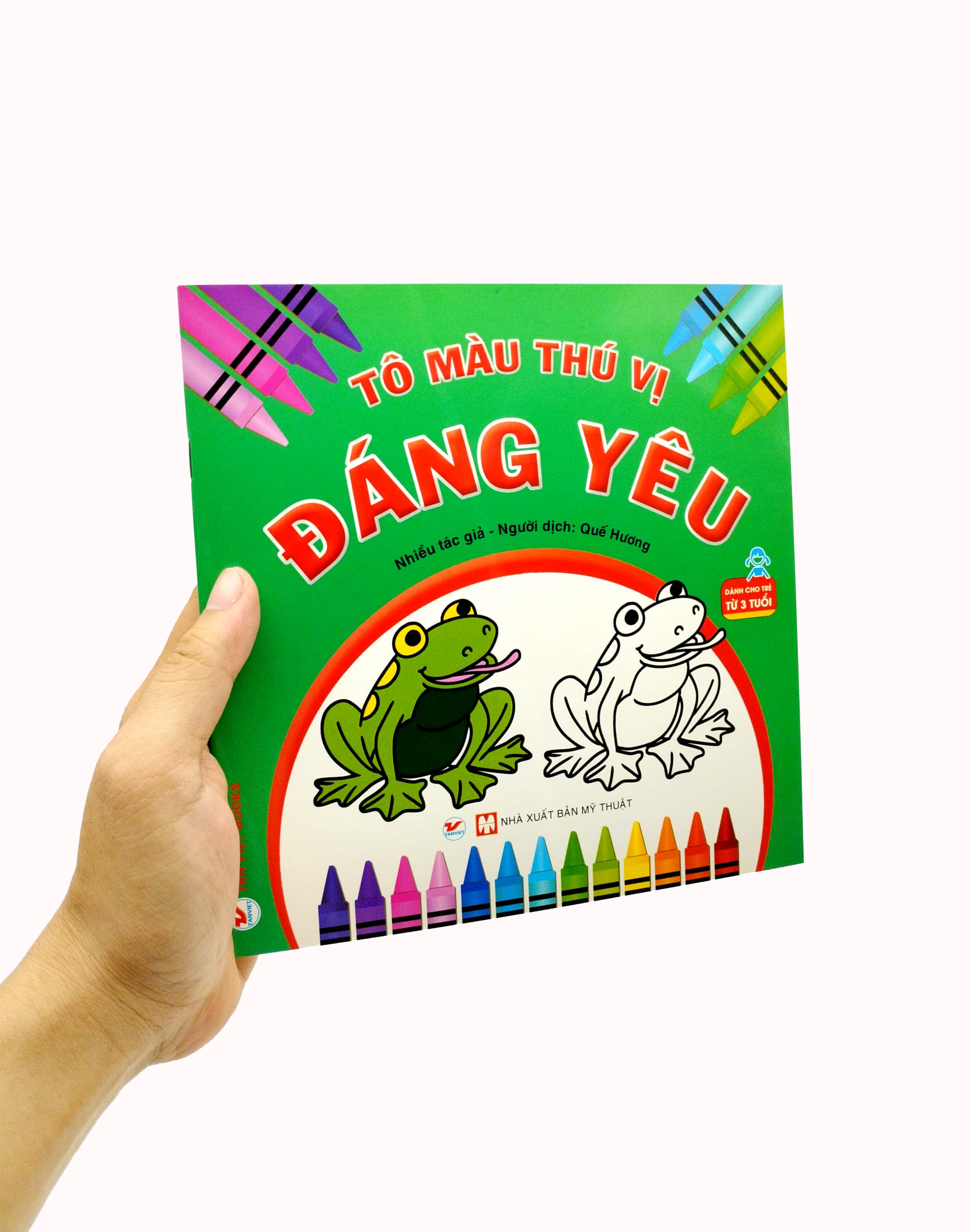 tô màu thú vị - đáng yêu (dành cho trẻ từ 3 tuổi)