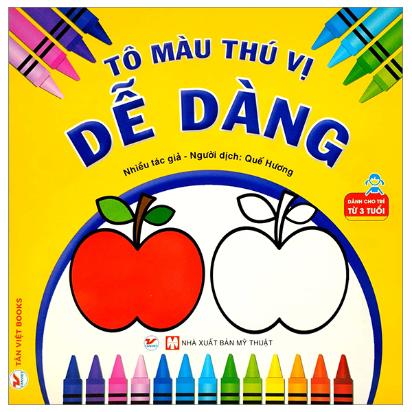 tô màu thú vị - dễ dàng (dành cho trẻ từ 3 tuổi)