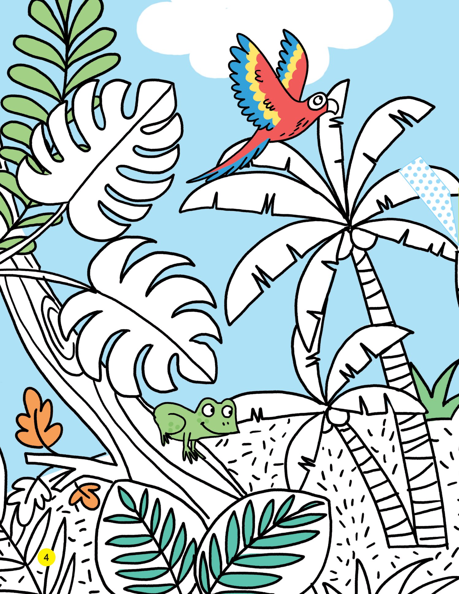 tô màu và dựng hình 3d - động vật