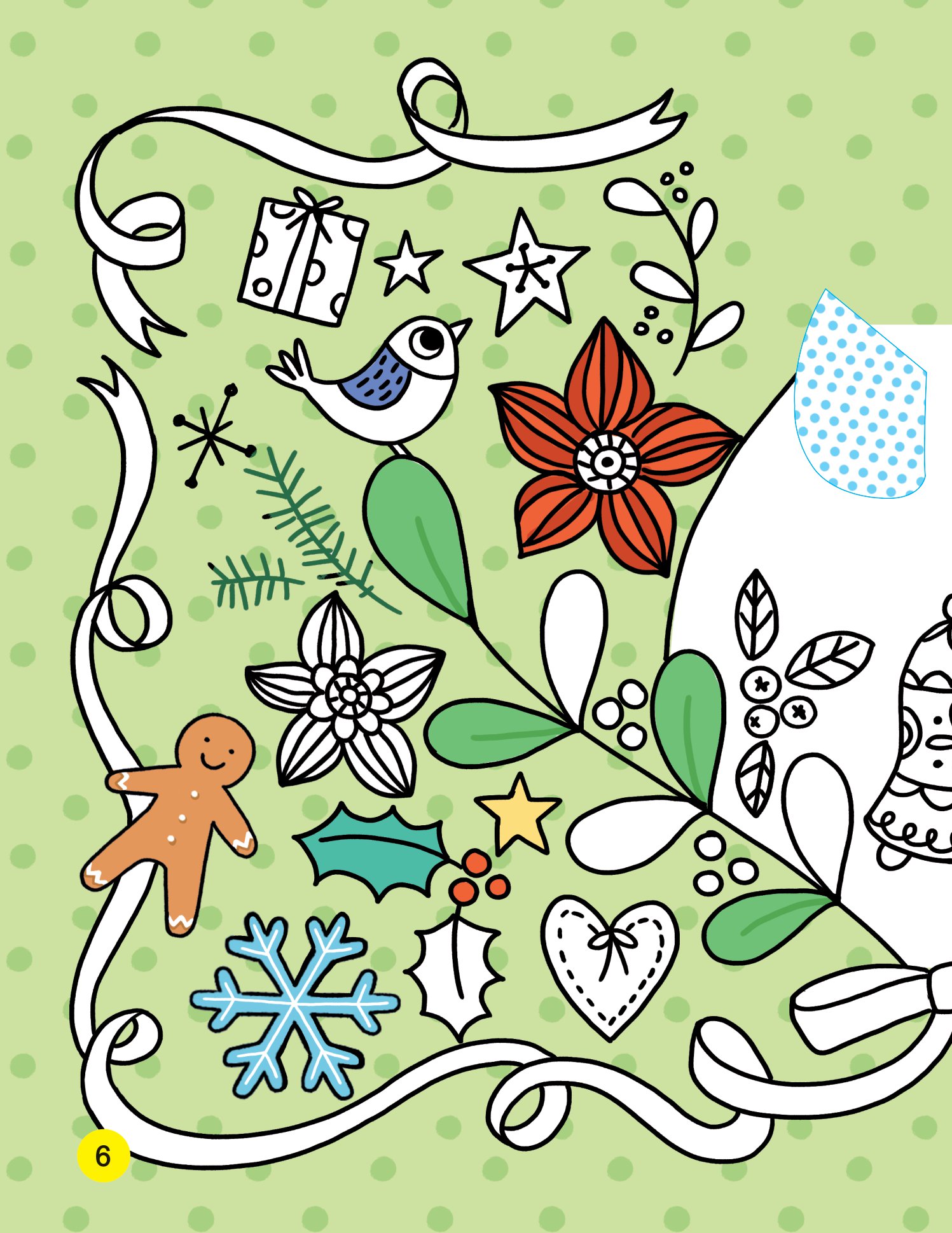 tô màu và dựng hình 3d - giáng sinh