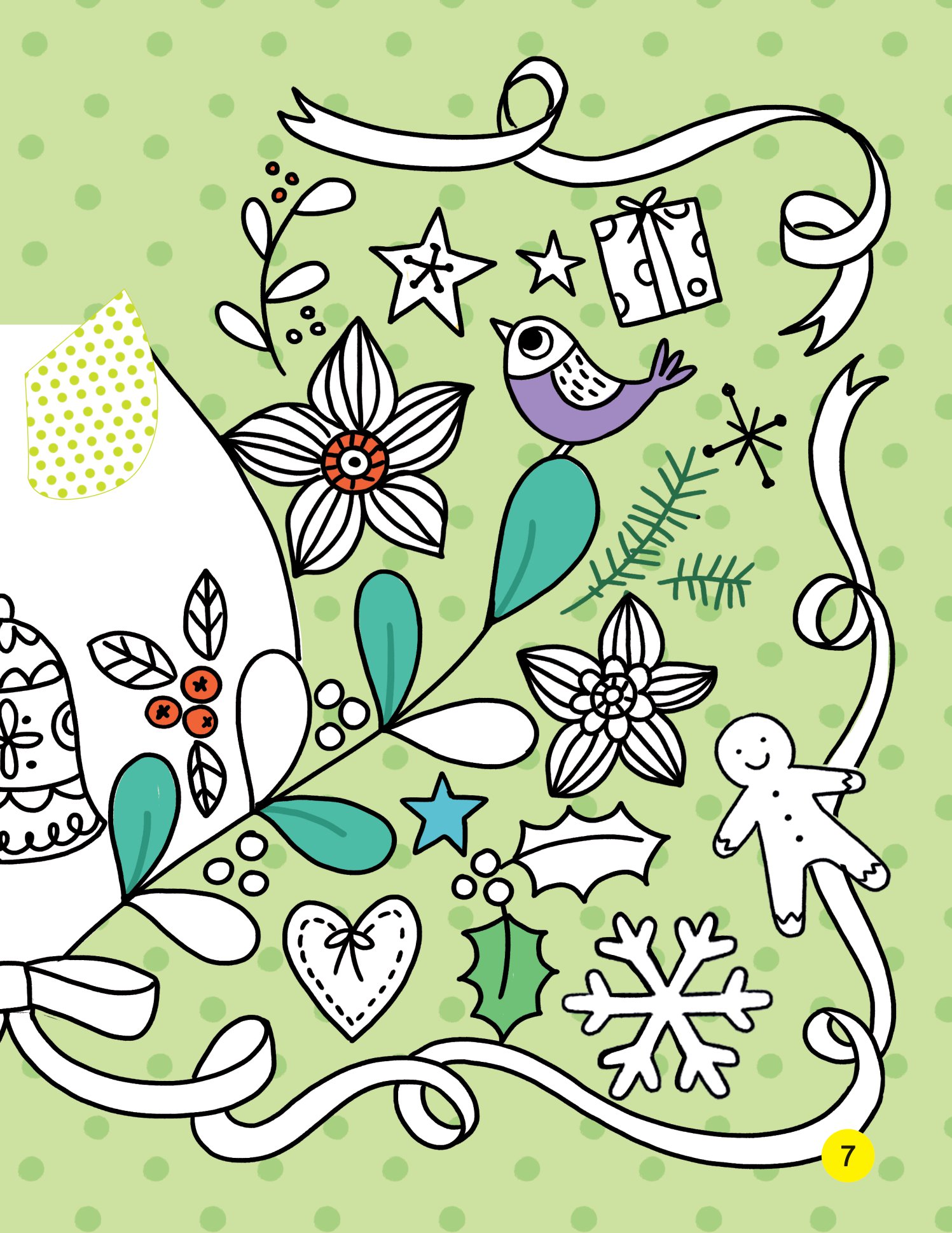 tô màu và dựng hình 3d - giáng sinh