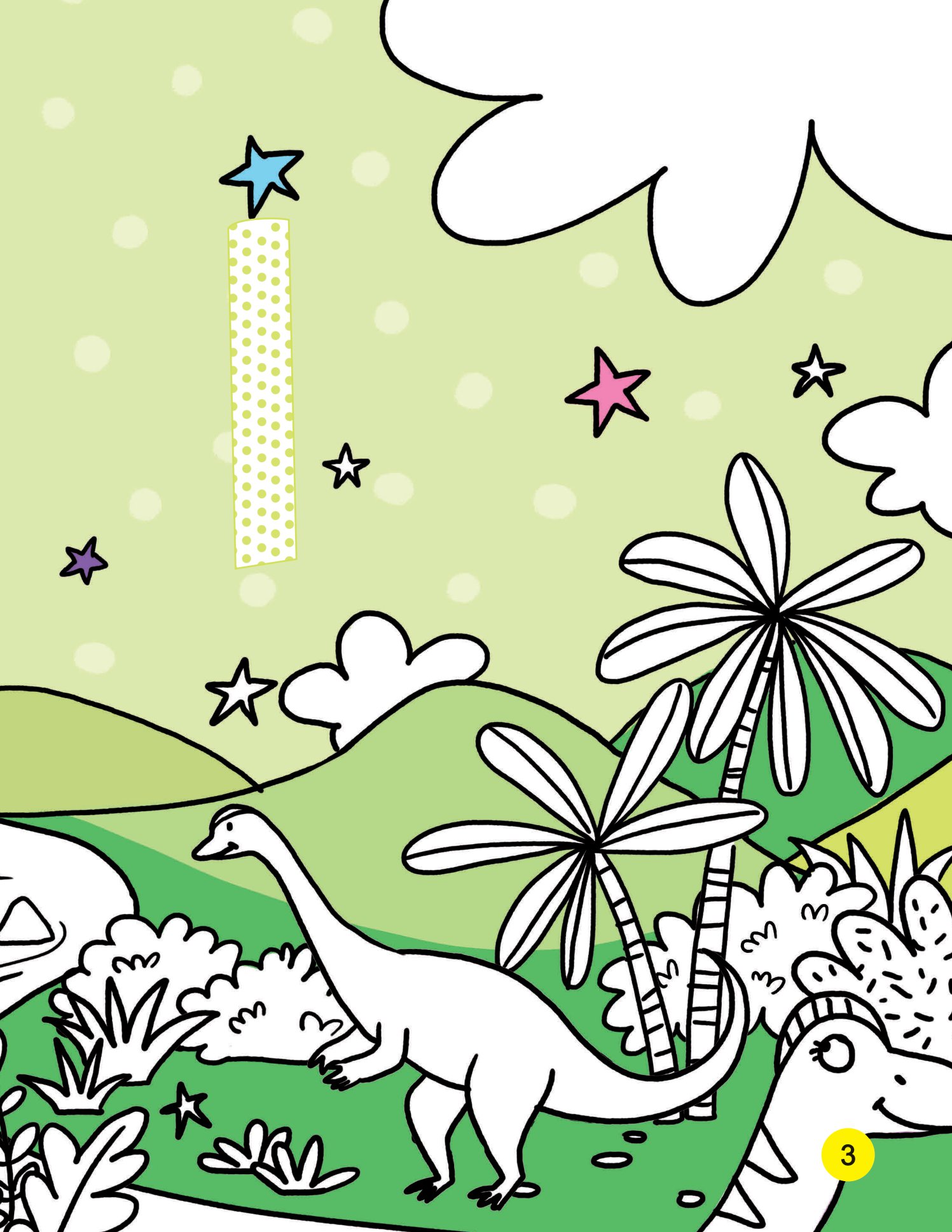 tô màu và dựng hình 3d - khủng long