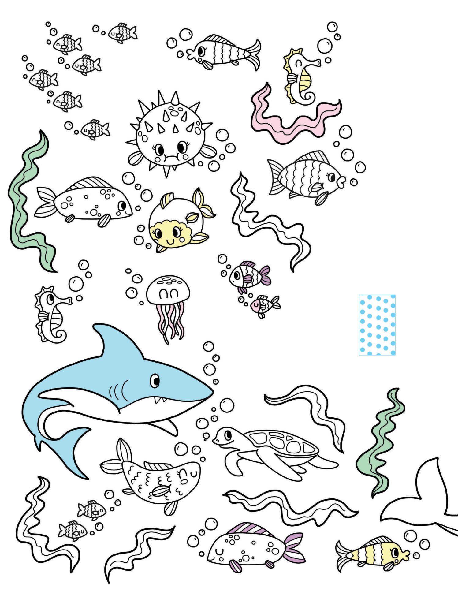 tô màu và dựng hình 3d - nàng tiên cá