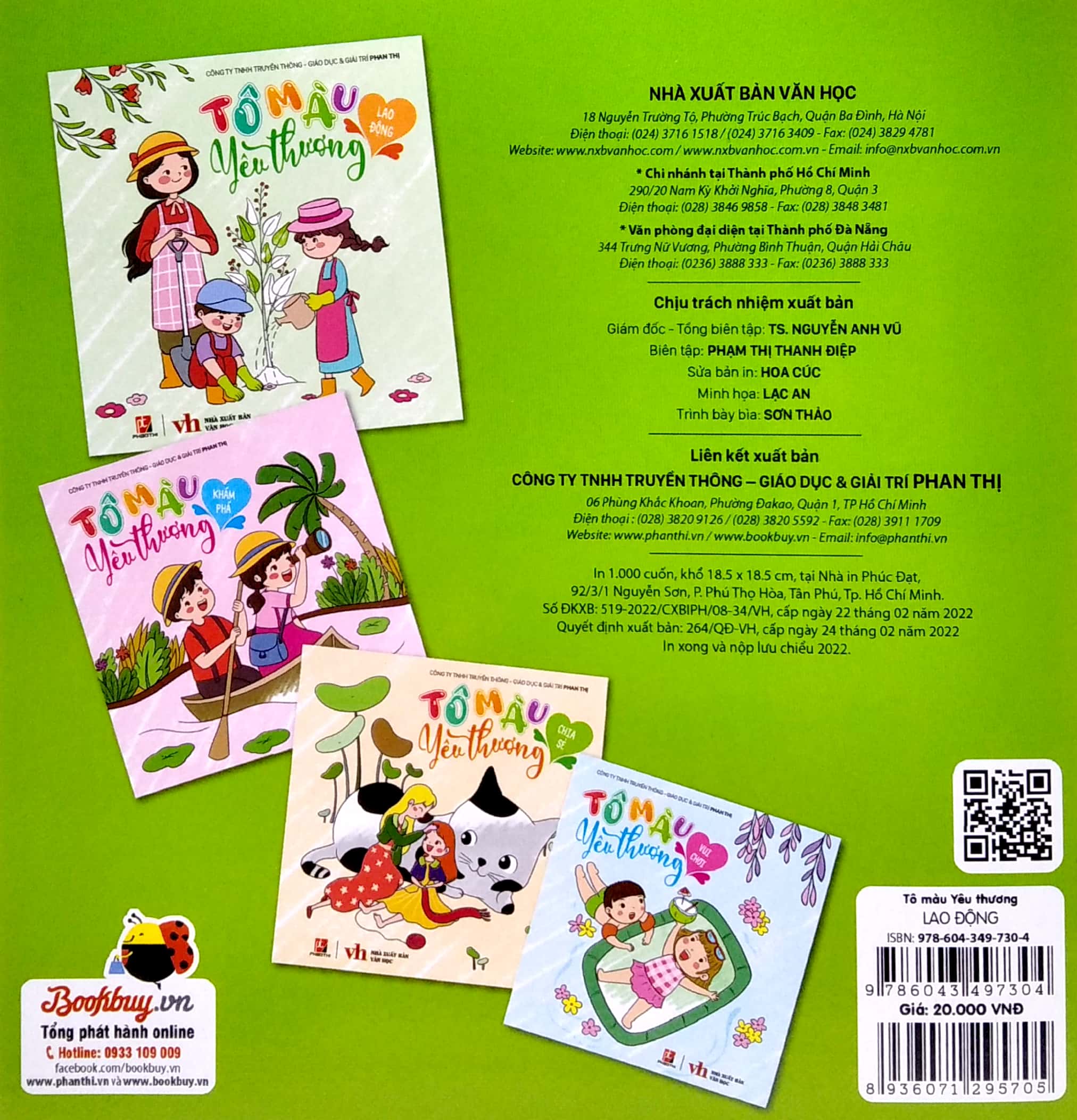 tô màu yêu thương - lao động