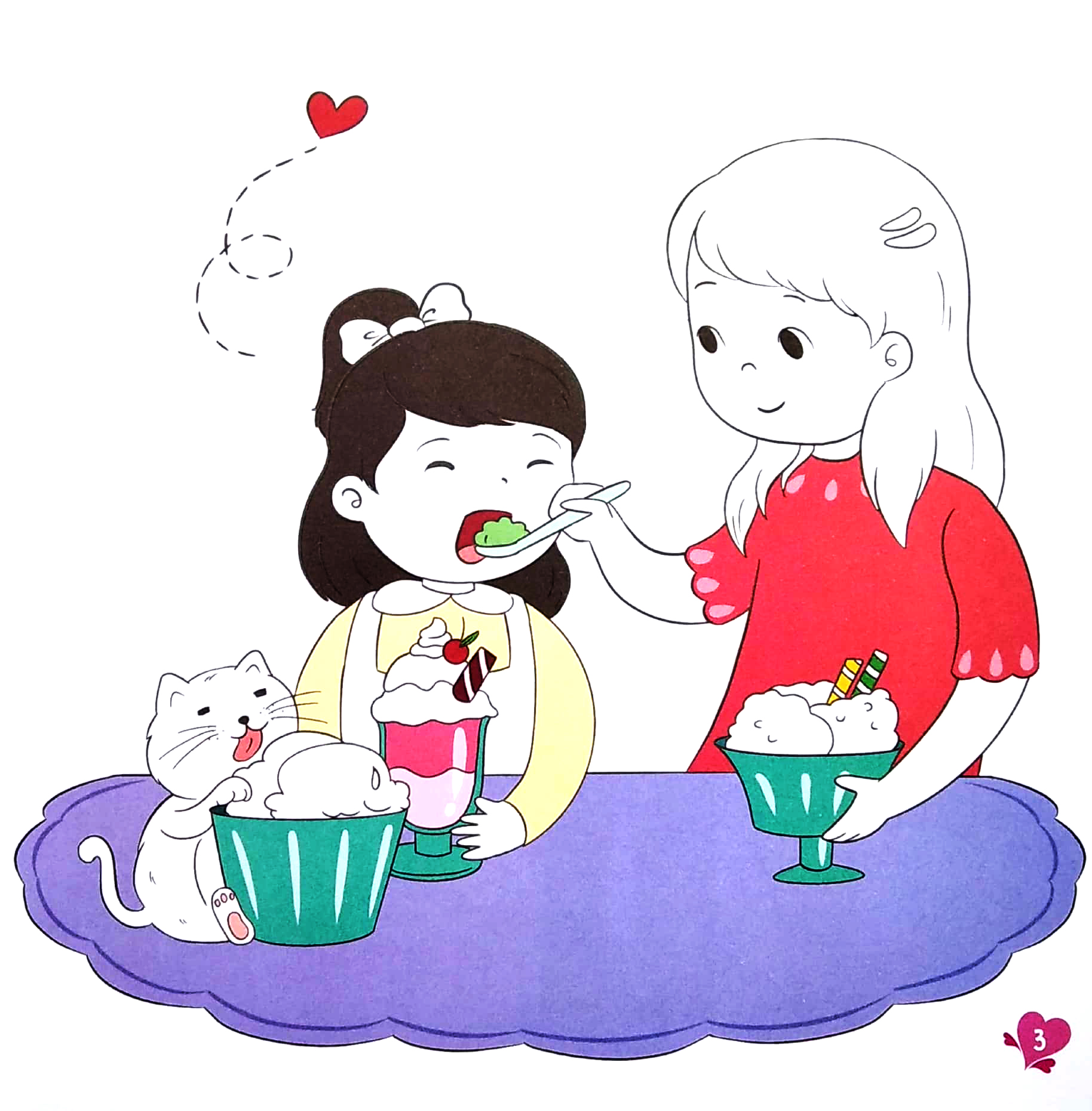 tô màu yêu thương - vui chơi