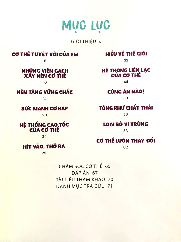 tớ muốn biết tuốt - giải phẫu cơ thể người