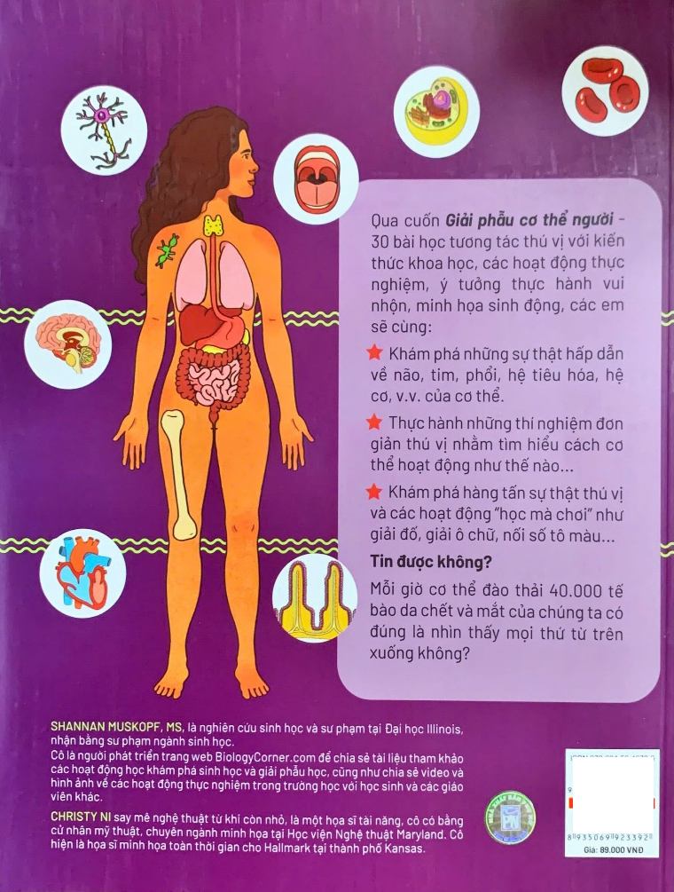 tớ muốn biết tuốt - giải phẫu cơ thể người