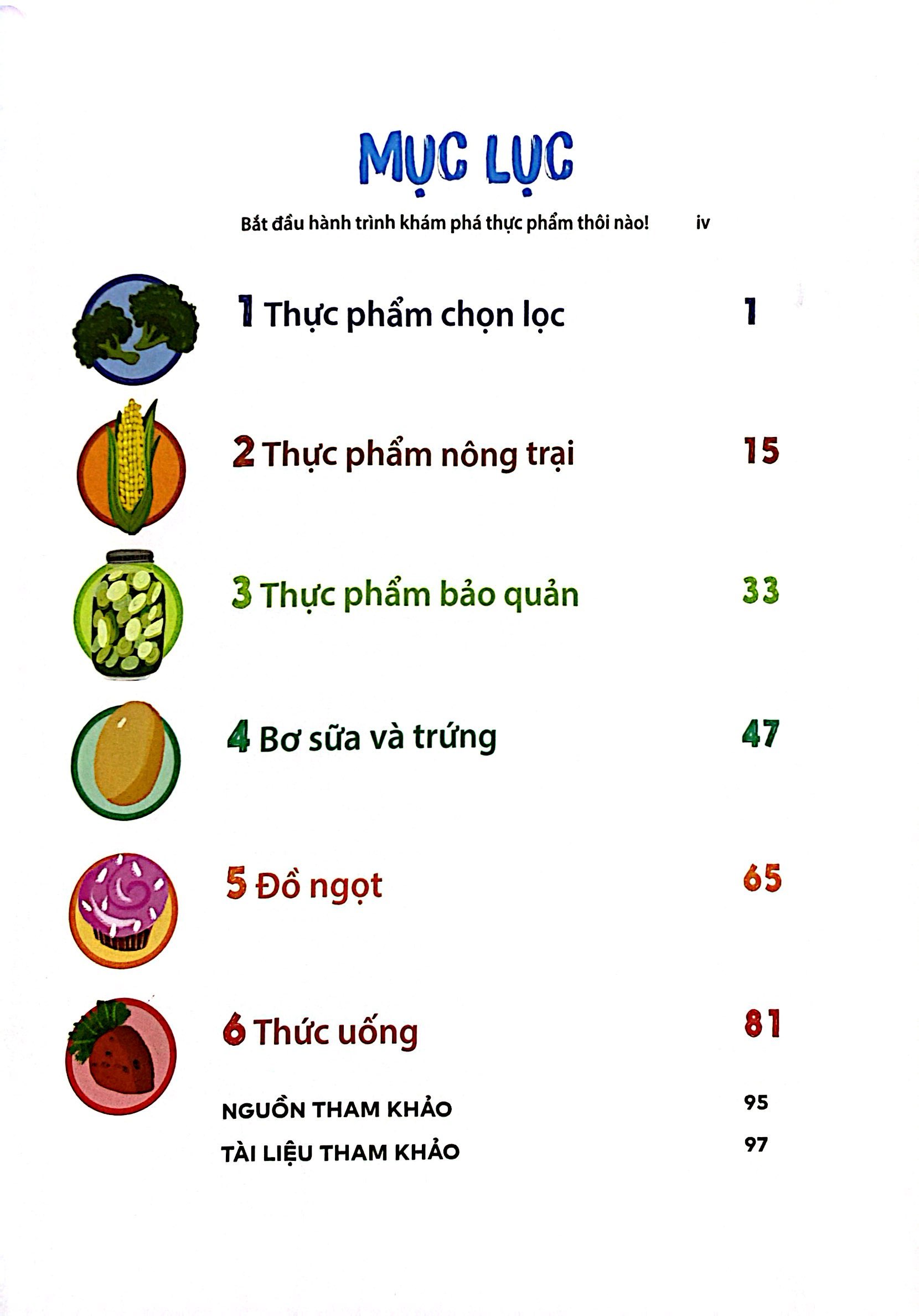 tớ muốn biết tuốt - khám phá thực phẩm