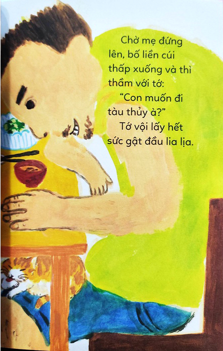 tớ muốn đi tàu thuỷ