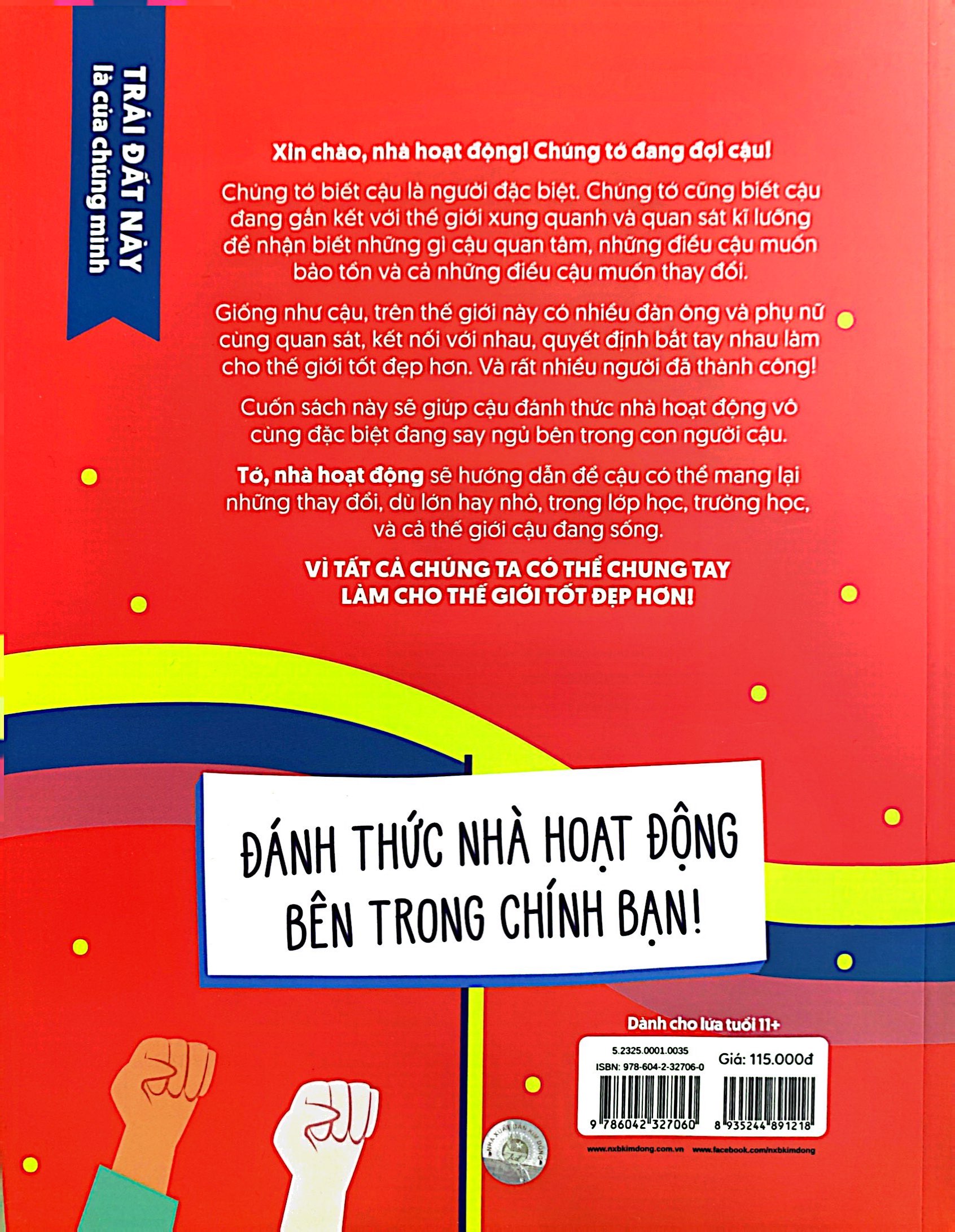 tớ, nhà hoạt động - sổ tay hướng dẫn thay đổi xã hội, từ nhỏ tới lớn