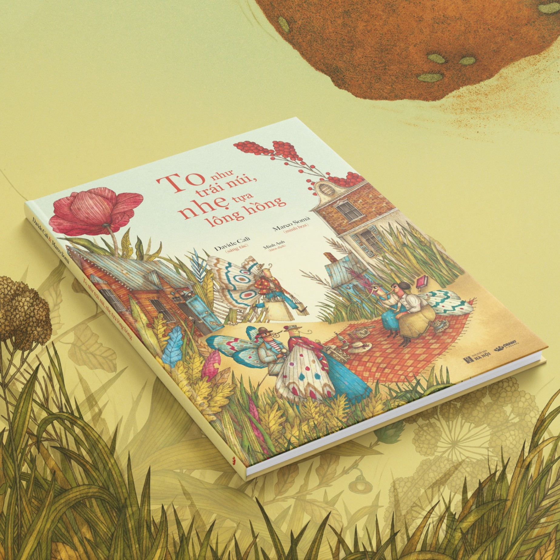 to như trái núi, nhẹ tựa lông hồng - bìa cứng