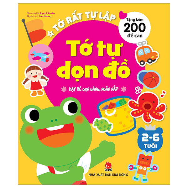 tớ rất tự lập - tớ tự dọn đồ - dạy bé gọn gàng, ngăn nắp (tái bản 2023)