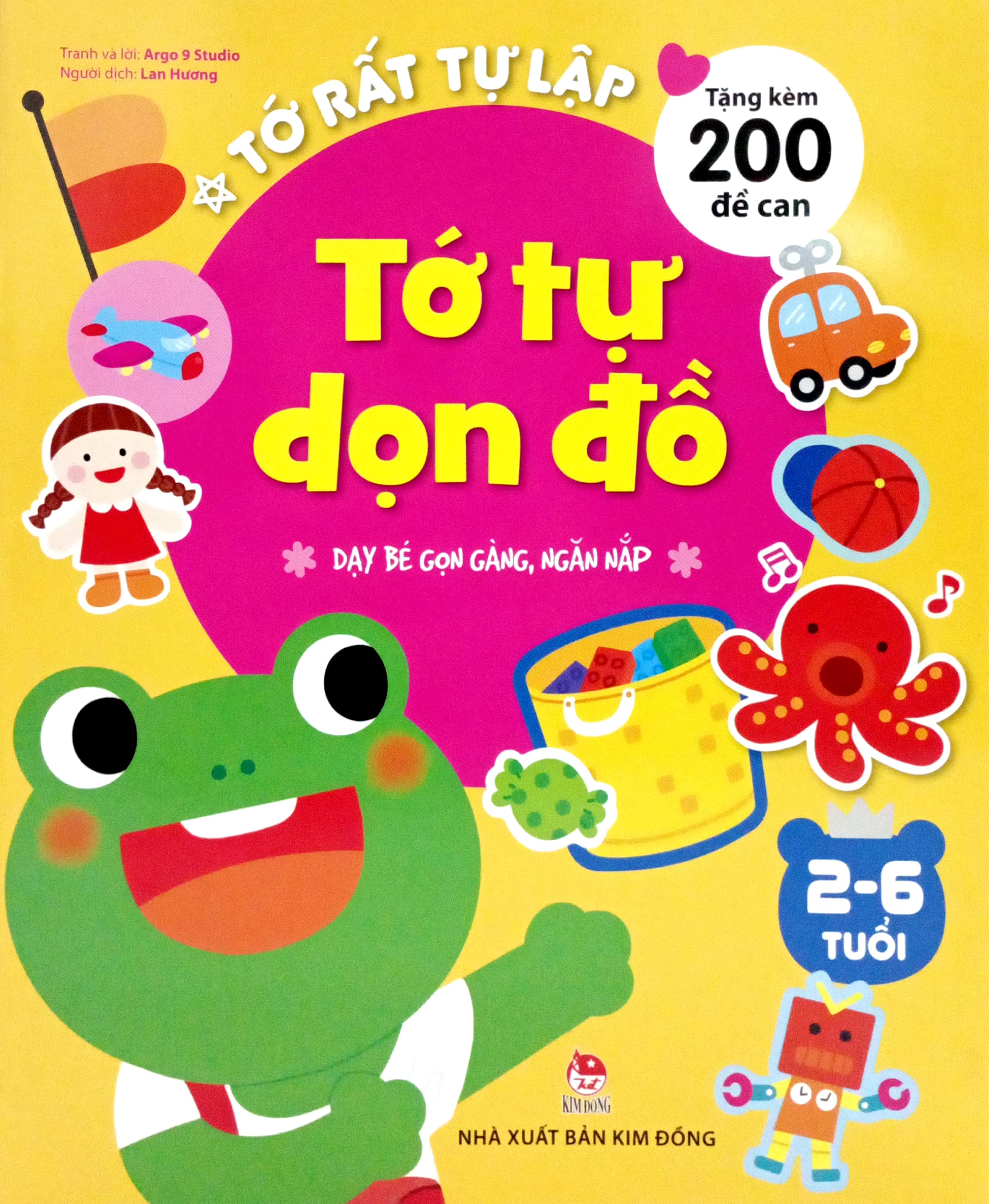 tớ rất tự lập - tớ tự dọn đồ - dạy bé gọn gàng, ngăn nắp (tái bản 2023)
