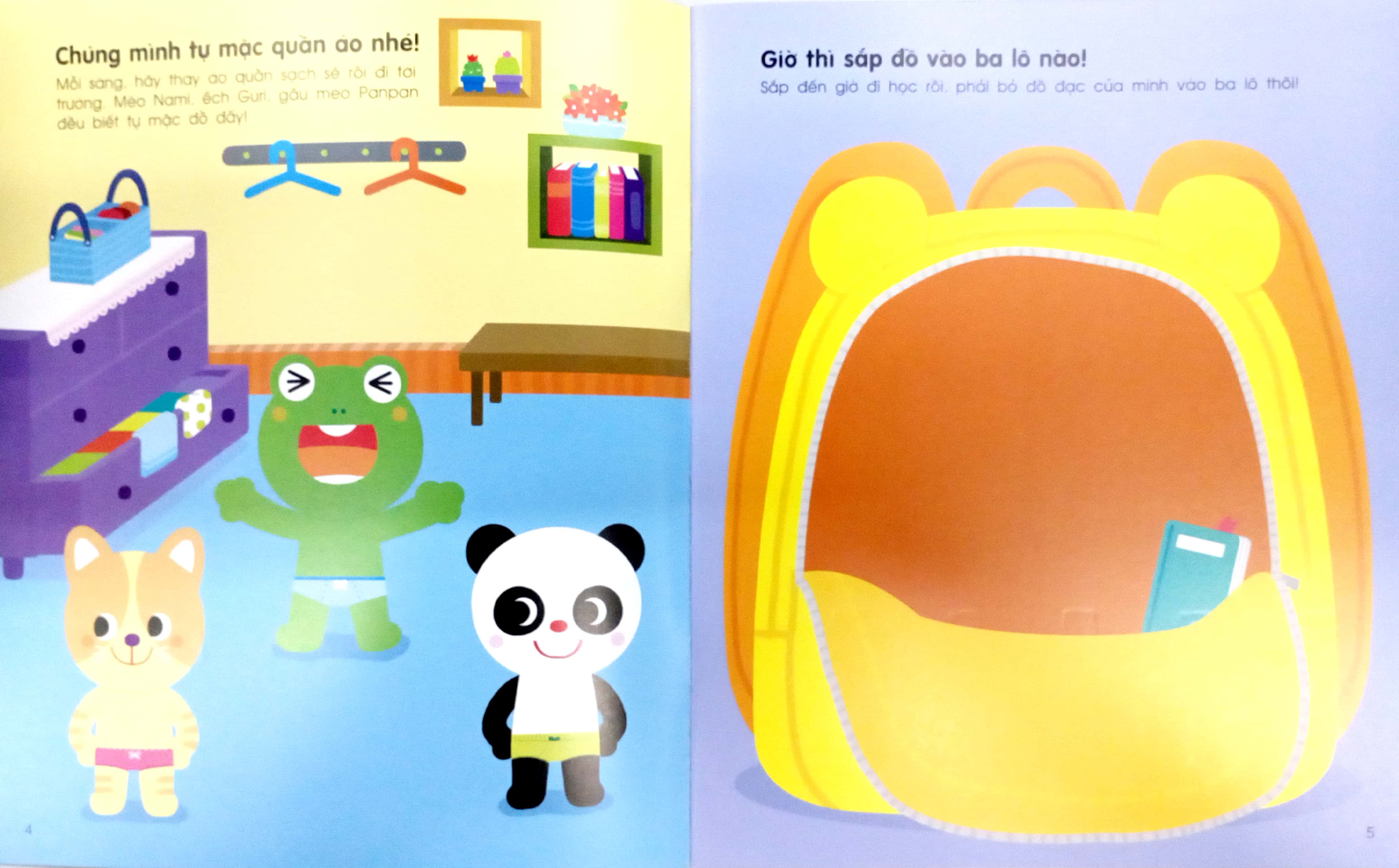 tớ rất tự lập - tớ tự dọn đồ - dạy bé gọn gàng, ngăn nắp (tái bản 2023)