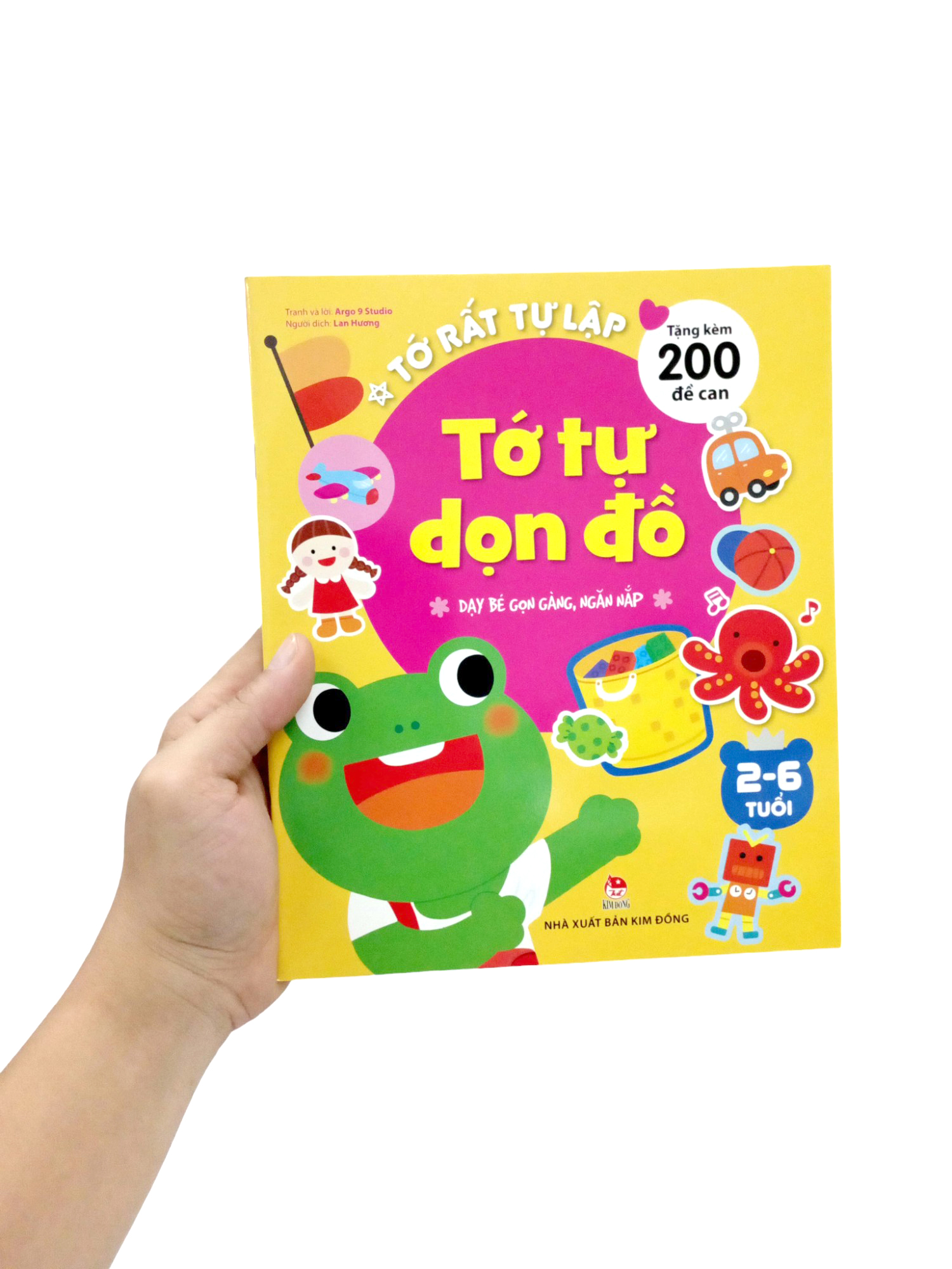 tớ rất tự lập - tớ tự dọn đồ - dạy bé gọn gàng, ngăn nắp (tái bản 2023)