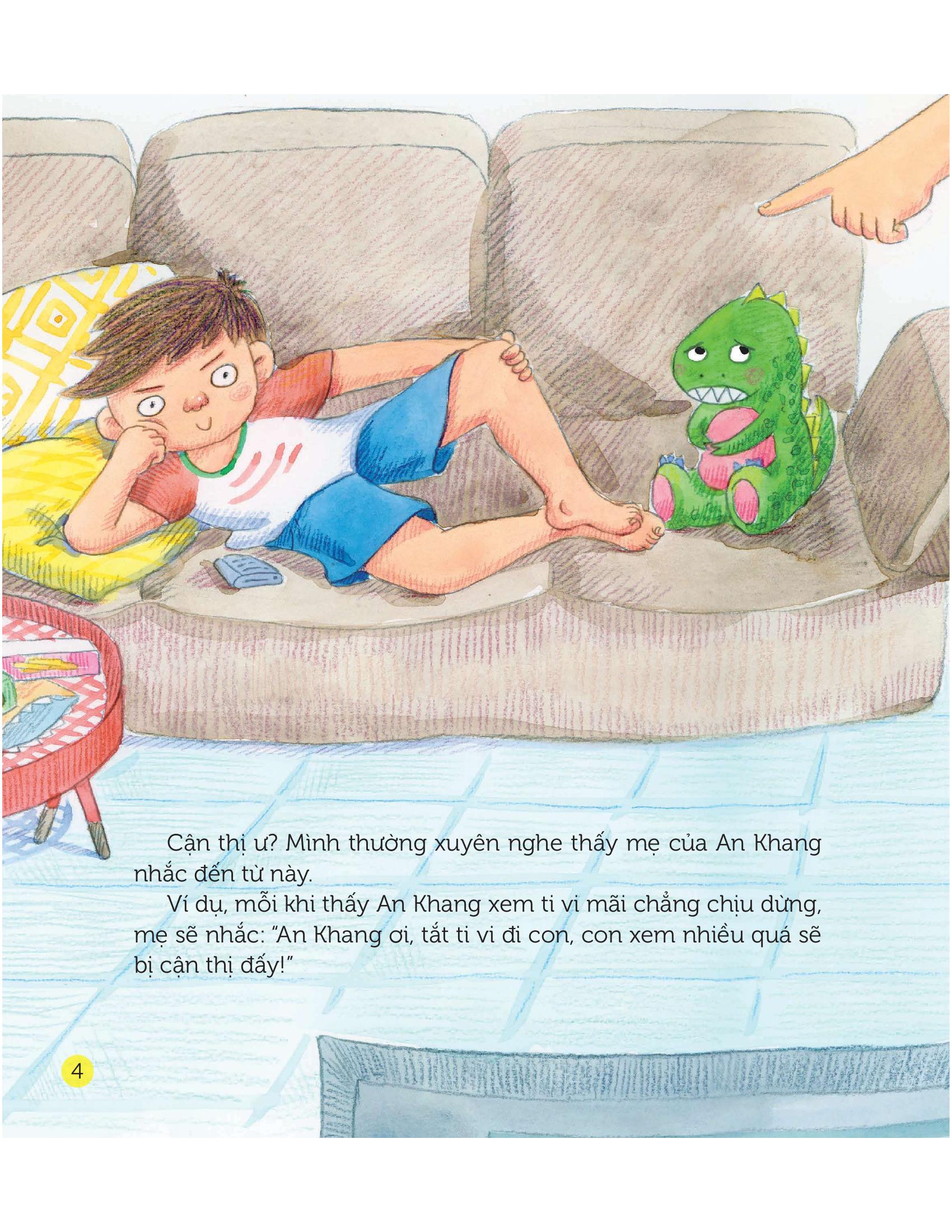 Tớ Tập Các Thói Quen Tốt - Bảo Vệ Cặp Mắt Xinh