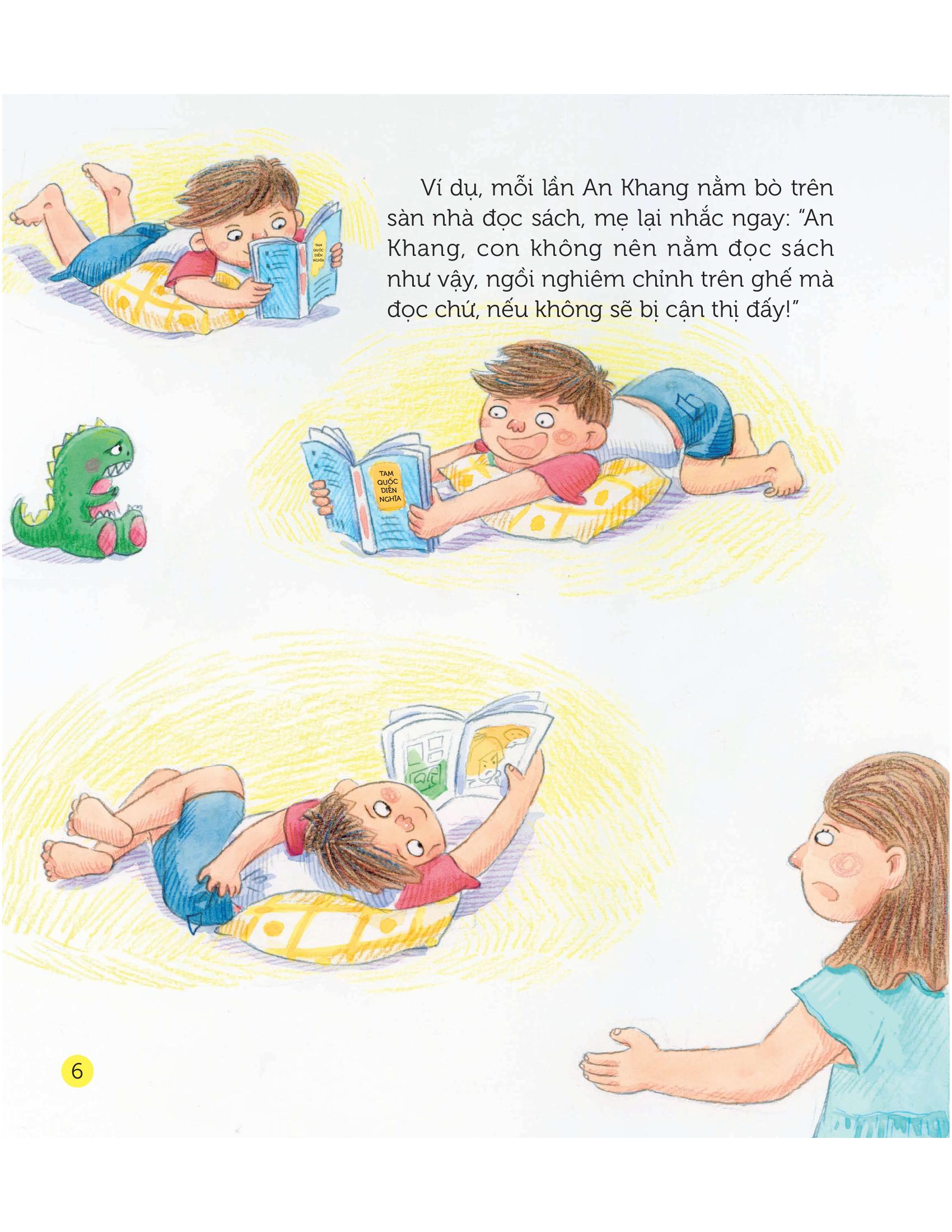 Tớ Tập Các Thói Quen Tốt - Bảo Vệ Cặp Mắt Xinh