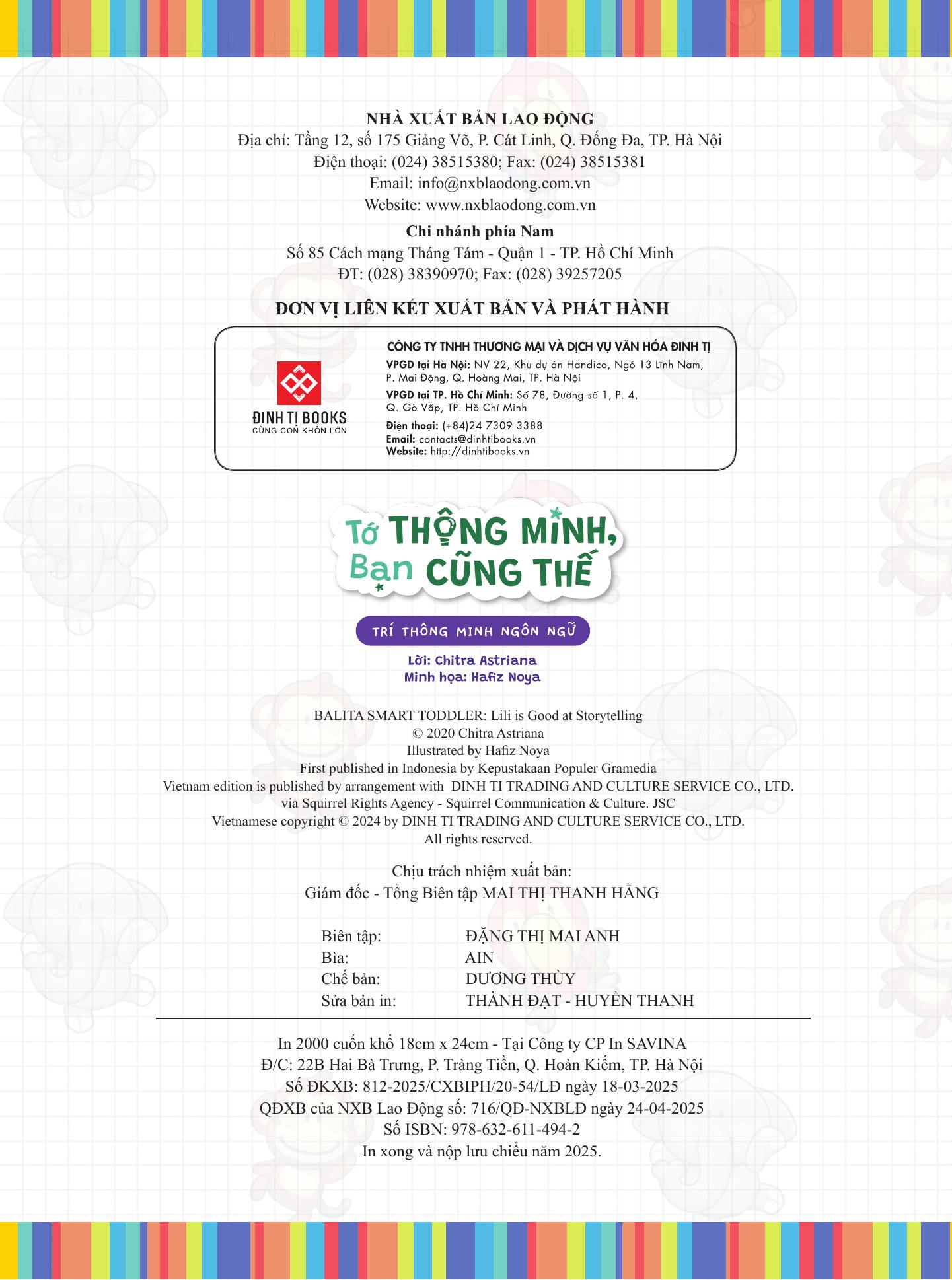 To Thong Minh, Ban Cung The - Tri Thong Minh Ngon Ngu - Song Ngu Viet-Anh