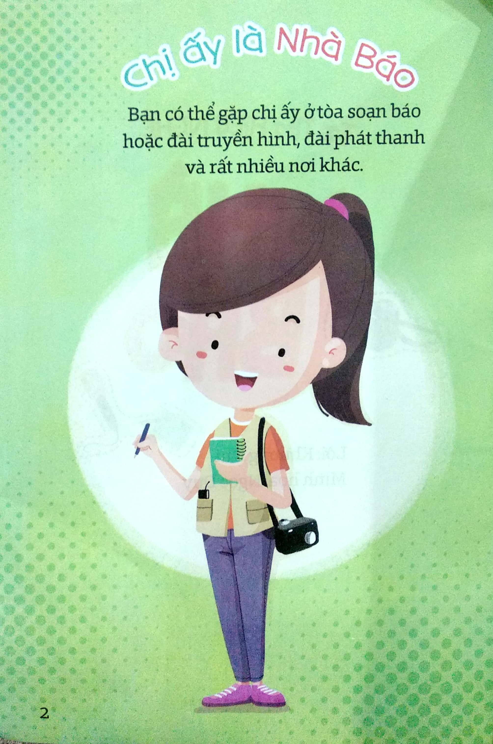 tớ tìm hiểu nghề - nhà báo