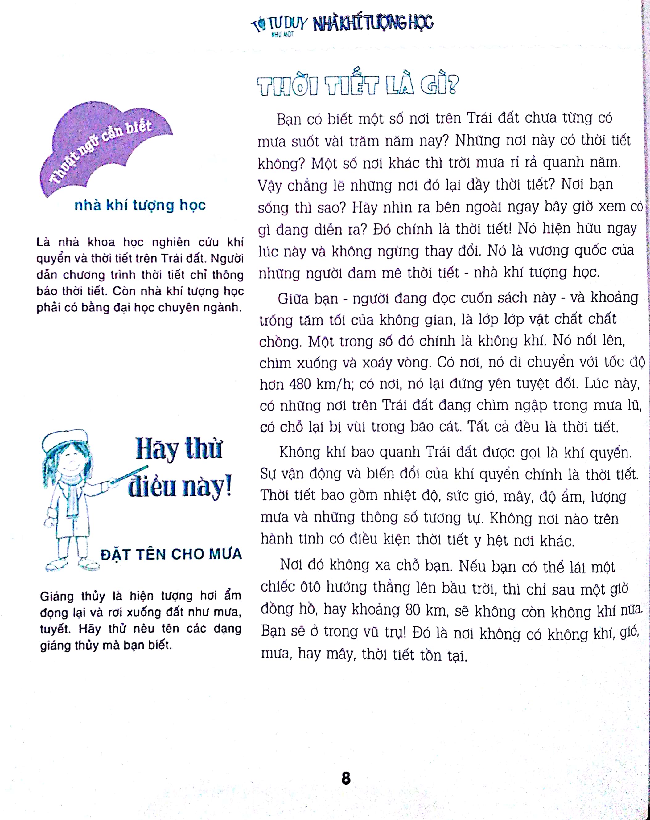 tớ tư duy như một nhà khí tượng học - tất tần tật về thời tiết (tái bản 2024)