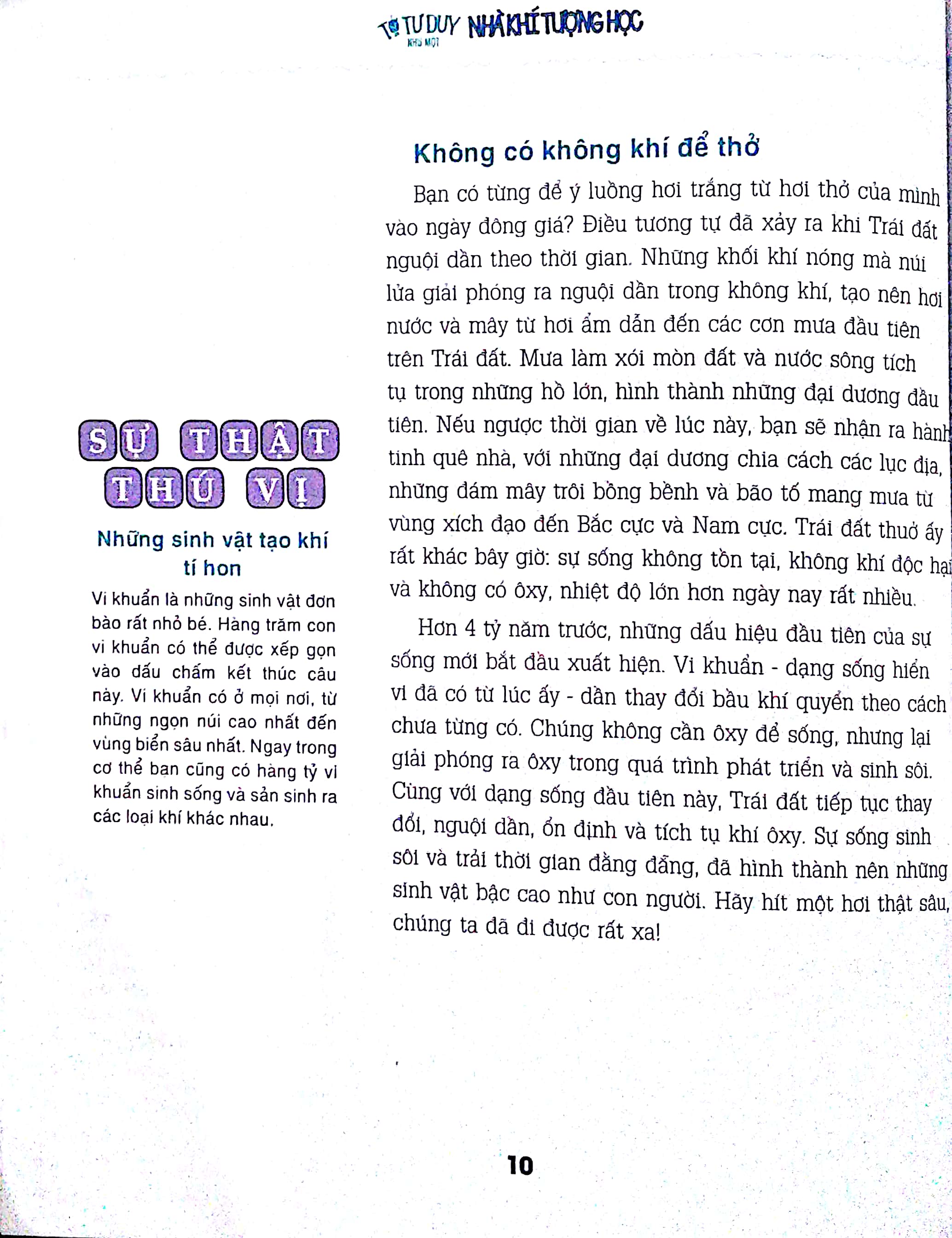 tớ tư duy như một nhà khí tượng học - tất tần tật về thời tiết (tái bản 2024)