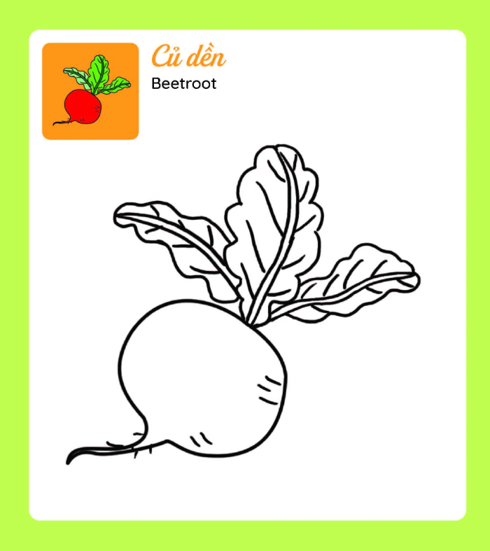 tớ tự tô - rau quả ngọt lành