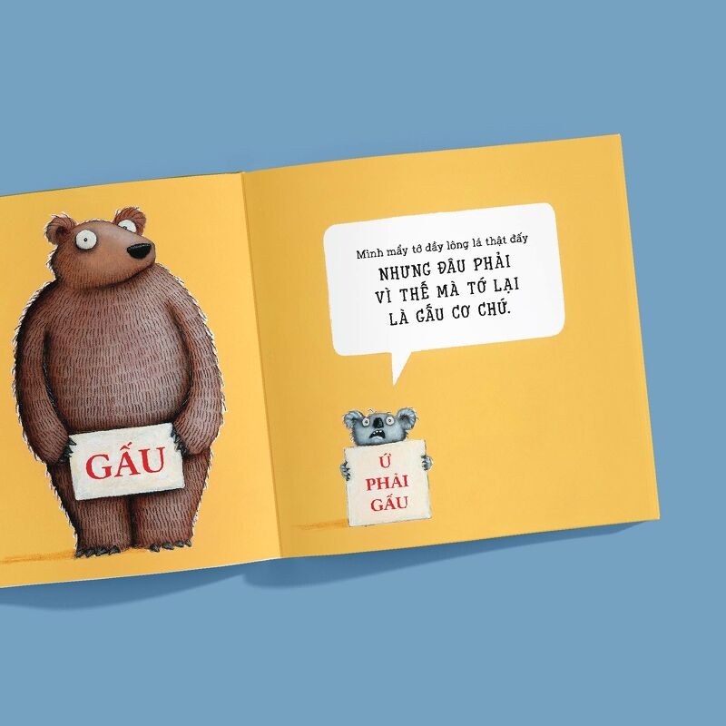 tớ ứ phải gấu nhá!