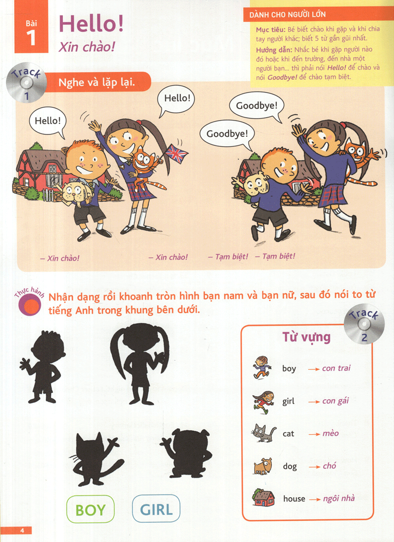 to understand english - lớp 1 (6-7 tuổi) (kèm cd)