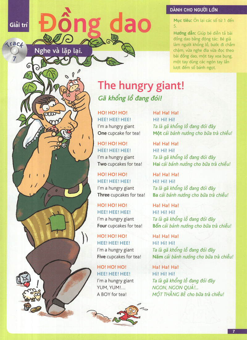 to understand english - lớp 1 (6-7 tuổi) (kèm cd)