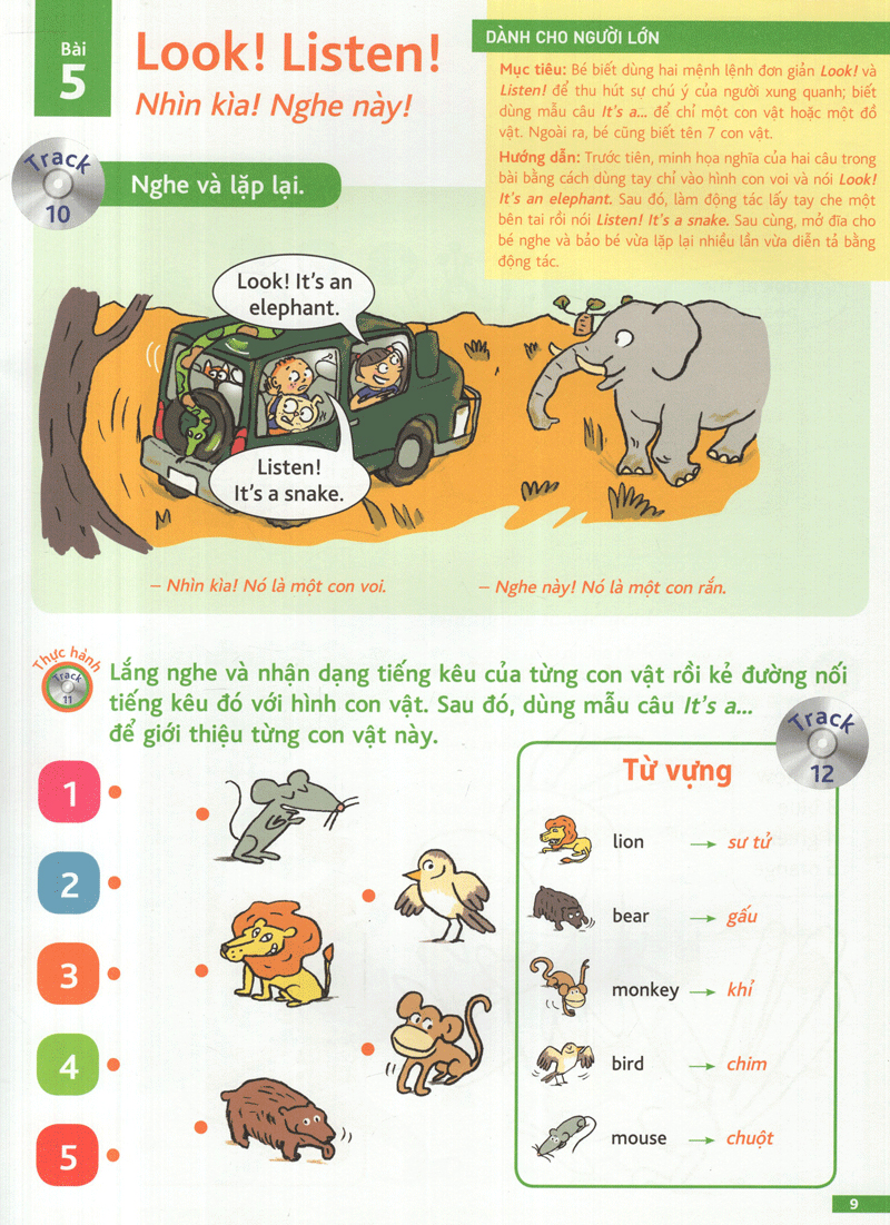 to understand english - lớp 1 (6-7 tuổi) (kèm cd)