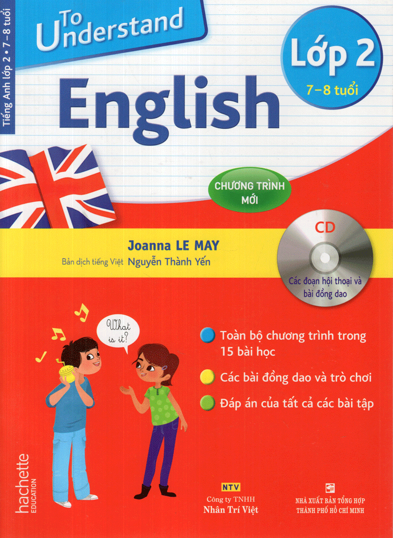 to understand english - lớp 2 (7-8 tuổi) (kèm cd)