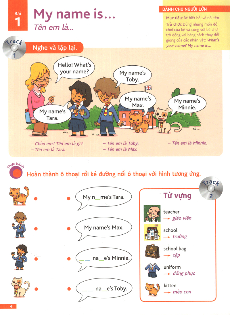 to understand english - lớp 2 (7-8 tuổi) (kèm cd)