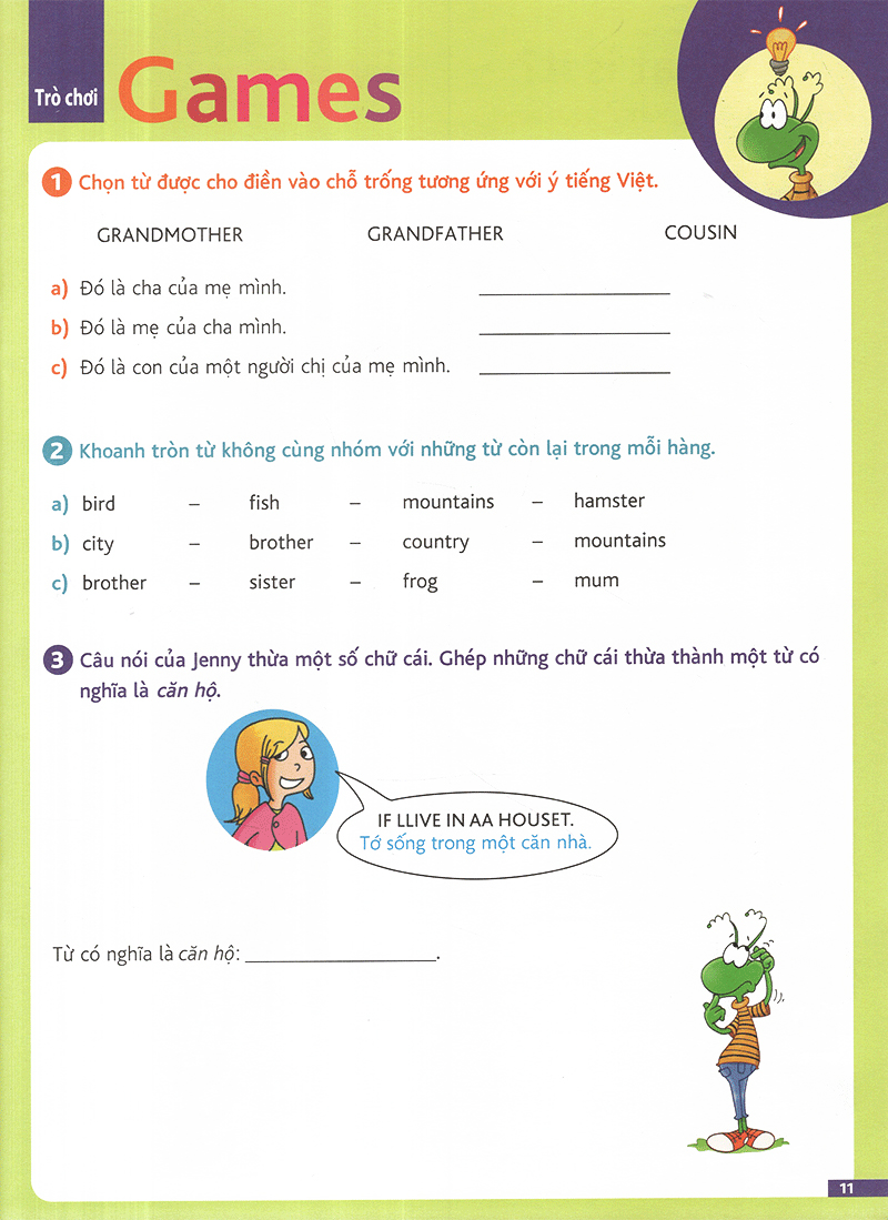 to understand english - lớp 3 (8-9 tuổi) (kèm cd)