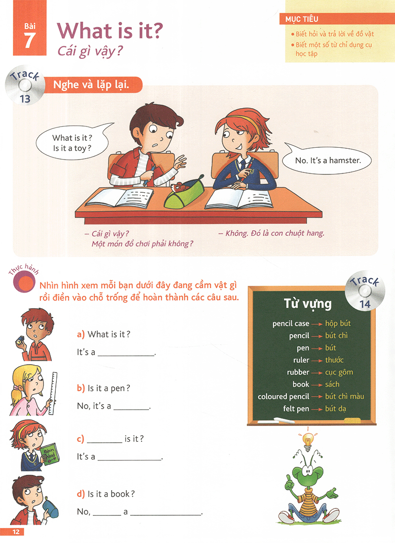 to understand english - lớp 3 (8-9 tuổi) (kèm cd)